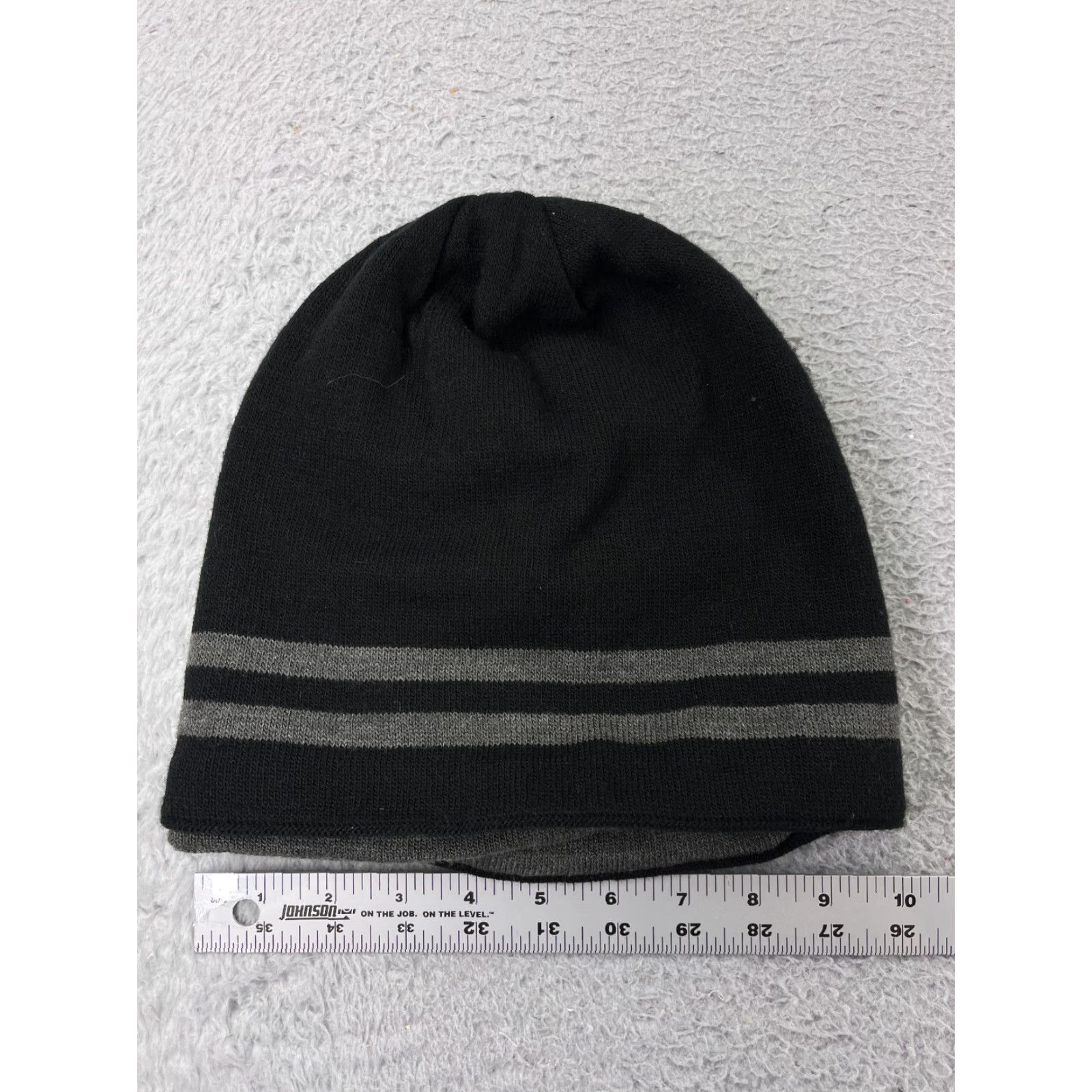 Vintage Jamont Beanie Adult One Size Black Knit Lined Ski Snowboard Hat Cap Mens Beanie Size ONE SIZE - 4 Thumbnail
