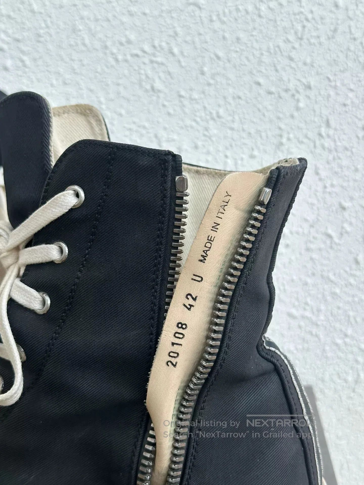 Rick Owens Drkshdw Rick Owens DRKSHDW Two-Tone Sneakers. Size US 9 / EU 42 - 7 Thumbnail