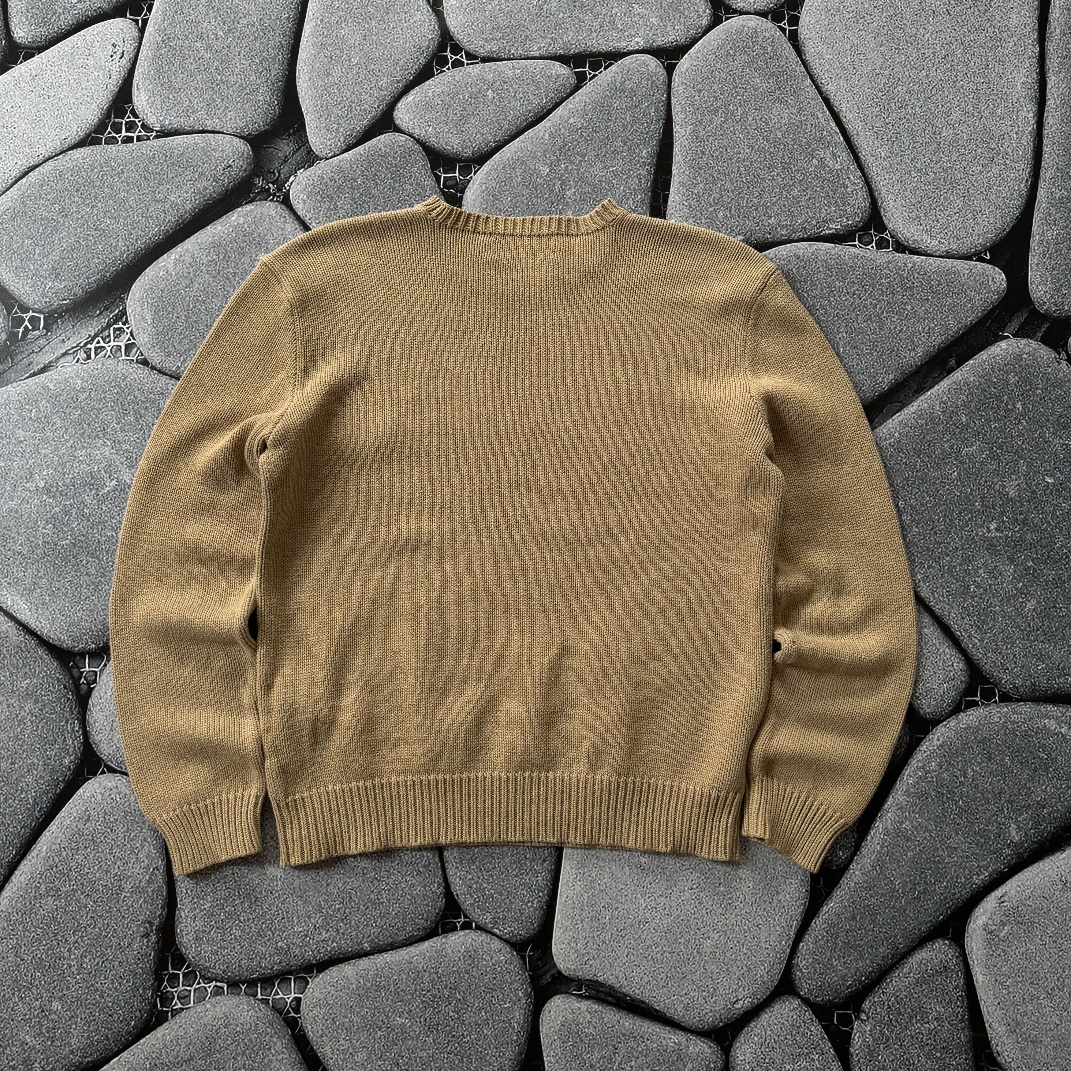 Ralph Lauren POLO RALPH LAUREN BROWN KNIT SWEATER VINTAGE Size US S / EU 44-46 / 1 - 6 Thumbnail
