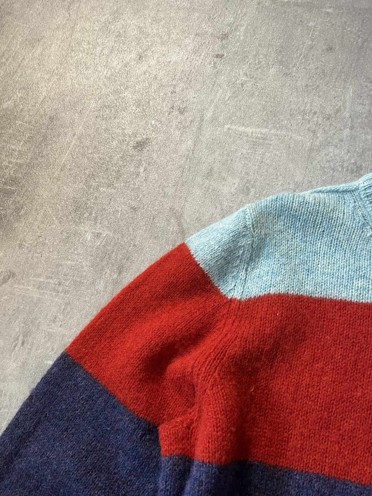 Acne Studios Acne Studios Kai B striped wool multicolor sweater Size US L / EU 52-54 / 3 - 5 Thumbnail