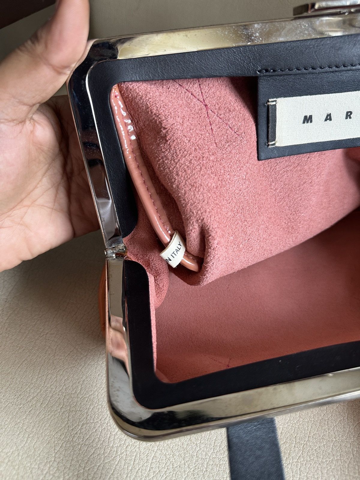 Marni Marni Vinyl Leather Shoulder Bag Size ONE SIZE - 11 Thumbnail