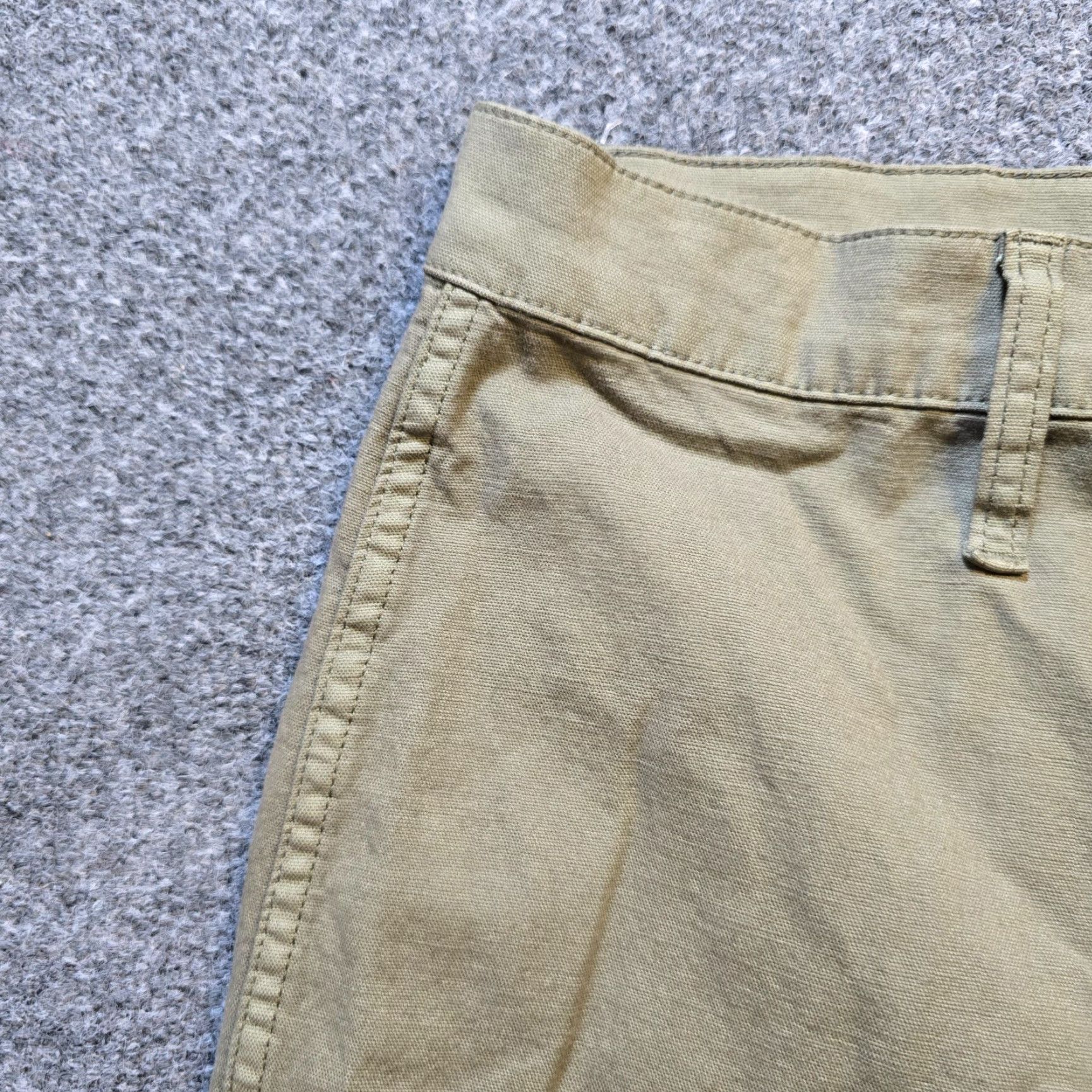 J.Crew J.CREW Pants Women 30 Green Slim Wide-Leg Crop Chino Casual Capsule Beach Preppy Modern Classic Womens Size 30" / US 8 / IT 44 - 3 Thumbnail