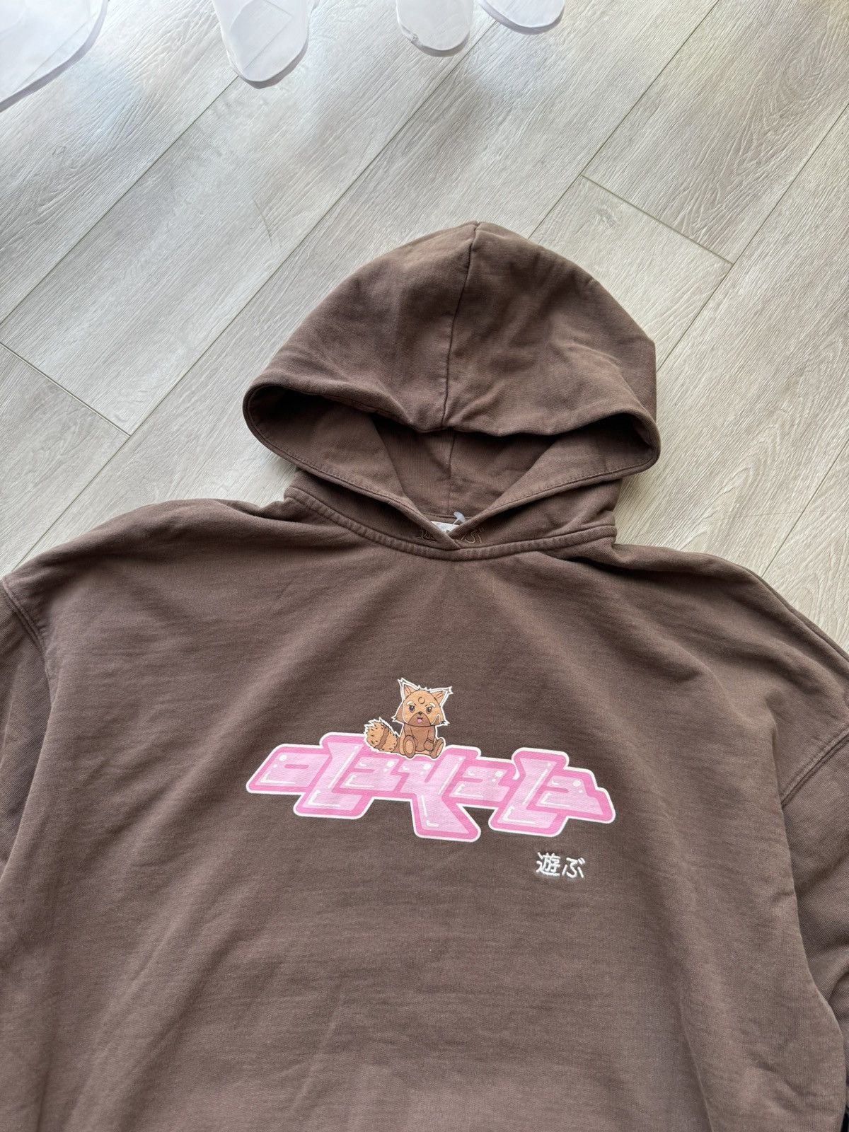 Japanese Brand × Vintage Ola Kala Japanese Style Brown Hoodie Size US M / EU 48-50 / 2 - 5 Thumbnail