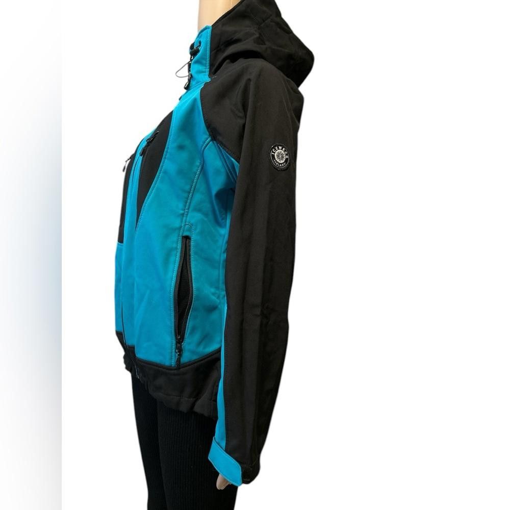 Designer Icewear Iceland Women's Softshell Jacket - Teal & Black Size M / US 6-8 / IT 42-44 - 3 Thumbnail