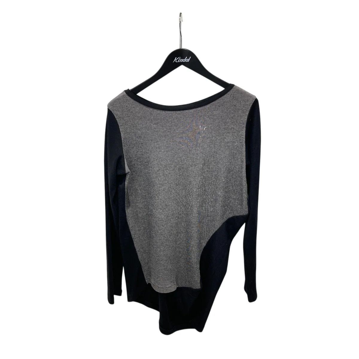 Yohji Yamamoto YOHJI YAMAMOTO/black/wool/cotton Long-sleeved top Size US M / EU 48-50 / 2 - 1 Thumbnail