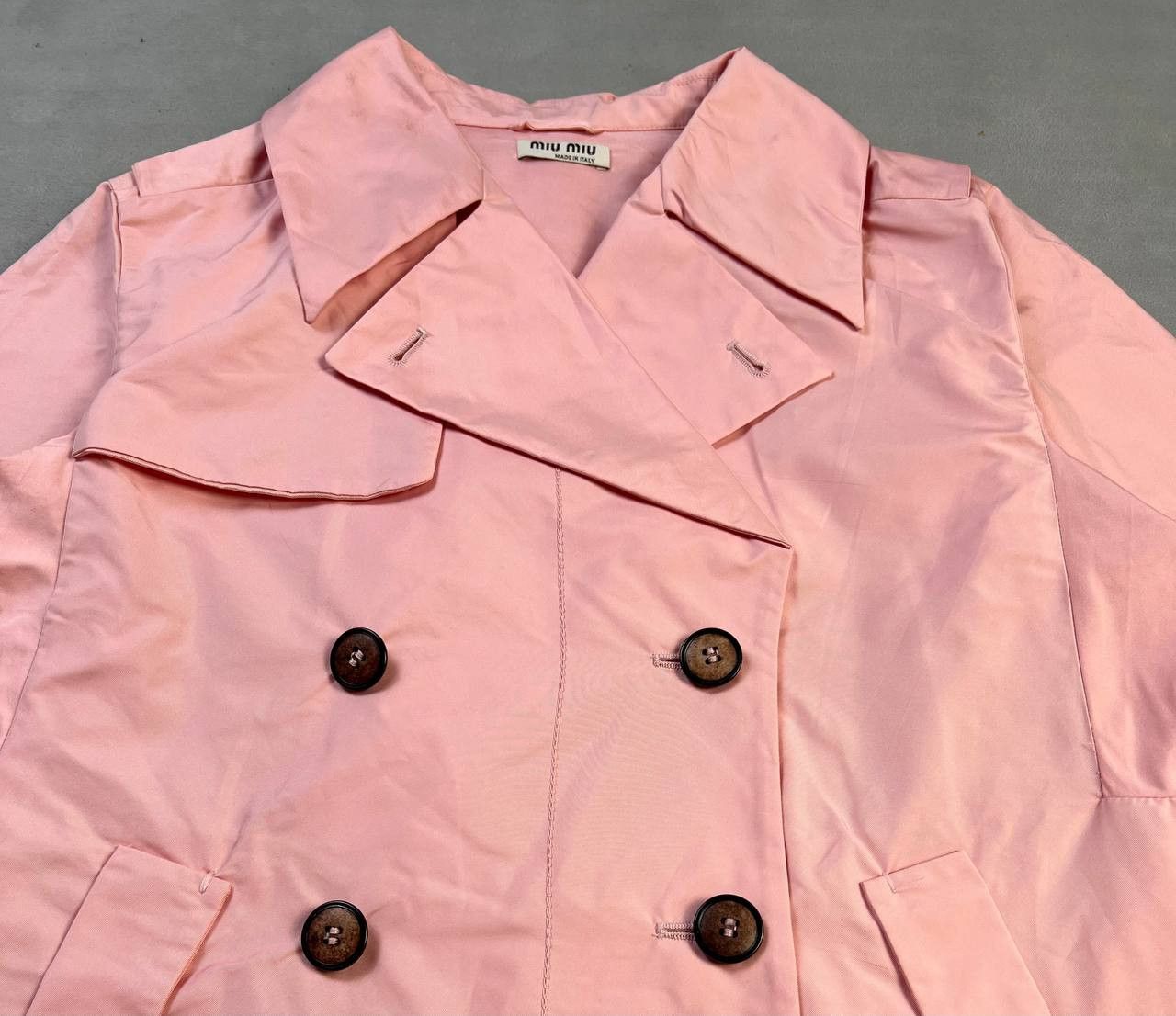 Miu Miu Miumiu Peacoat Jacket Size XS / US 0-2 / IT 36-38 - 3 Thumbnail