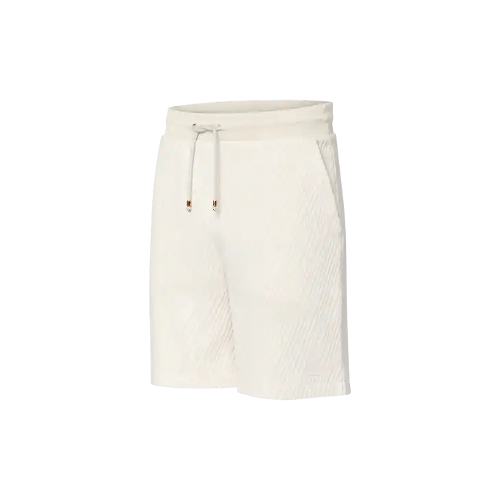 Louis Vuitton Jacquard Cotton-Blend Jersey Shorts Size US 32 / EU 48 - 2 Thumbnail