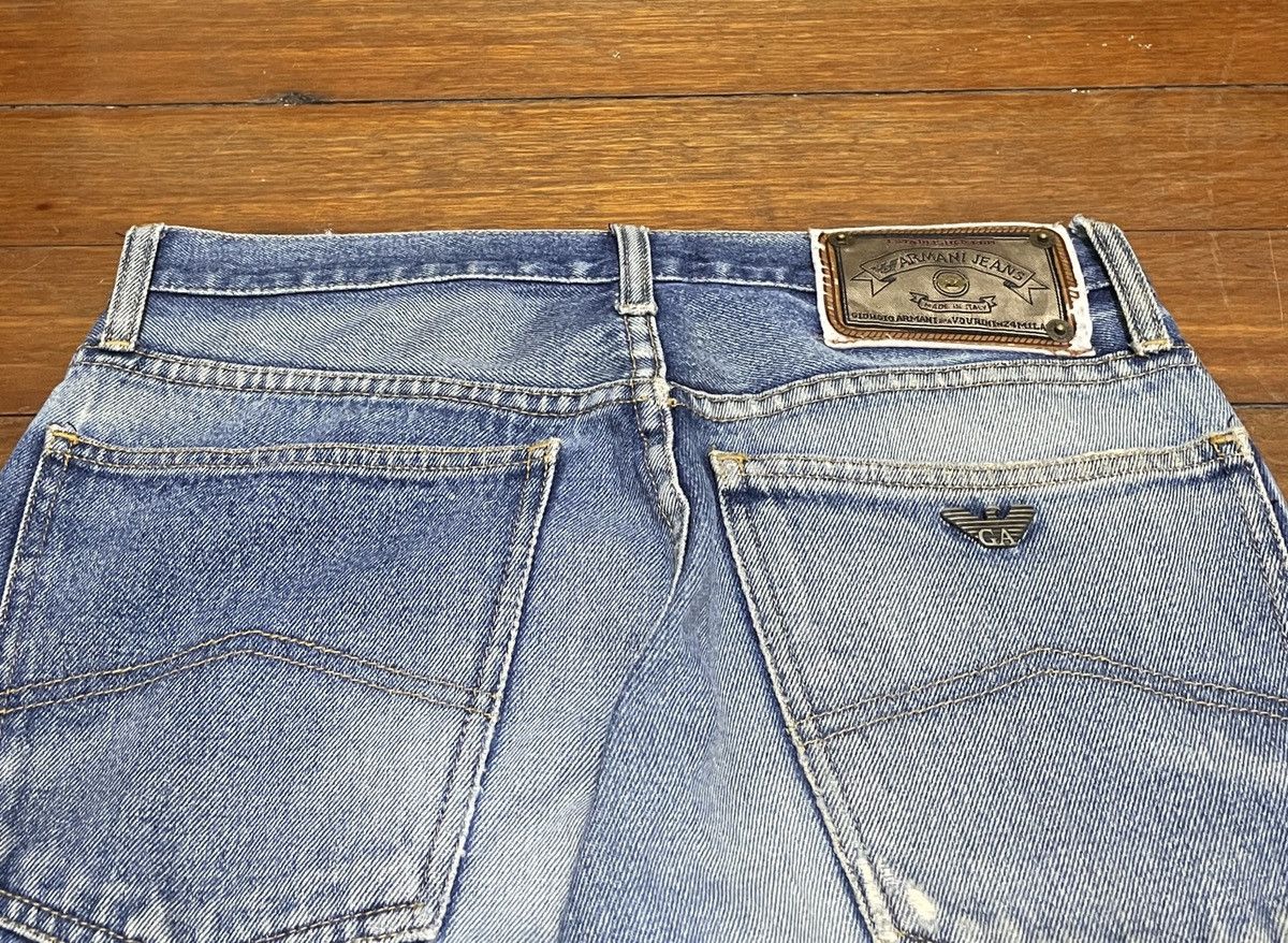 14th Addiction × Giorgio Armani × Vintage Very Rare Design Vintage Brand Giorgio Armani Jeans 1980s Size US 30 / EU 46 - 4 Thumbnail