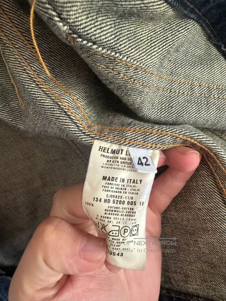 Helmut Lang HELMUT LANG Raw Denim Jeans Washed with Freshwater Size US XS / EU 42 / 0 - 5 Thumbnail