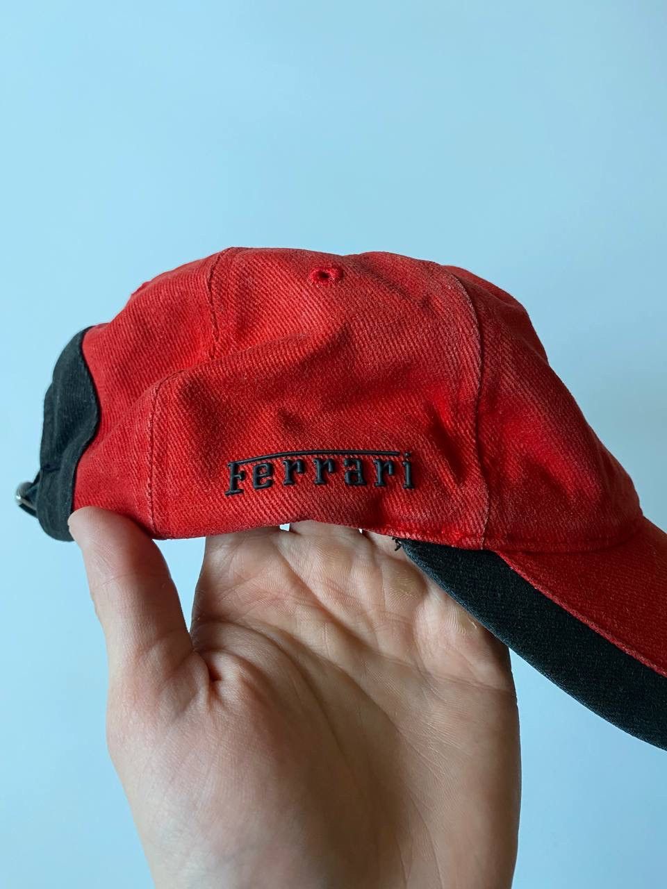 Ferrari Vintage Red Cap Ferrari Racing Cap OS 2002 Size ONE SIZE - 2 Thumbnail