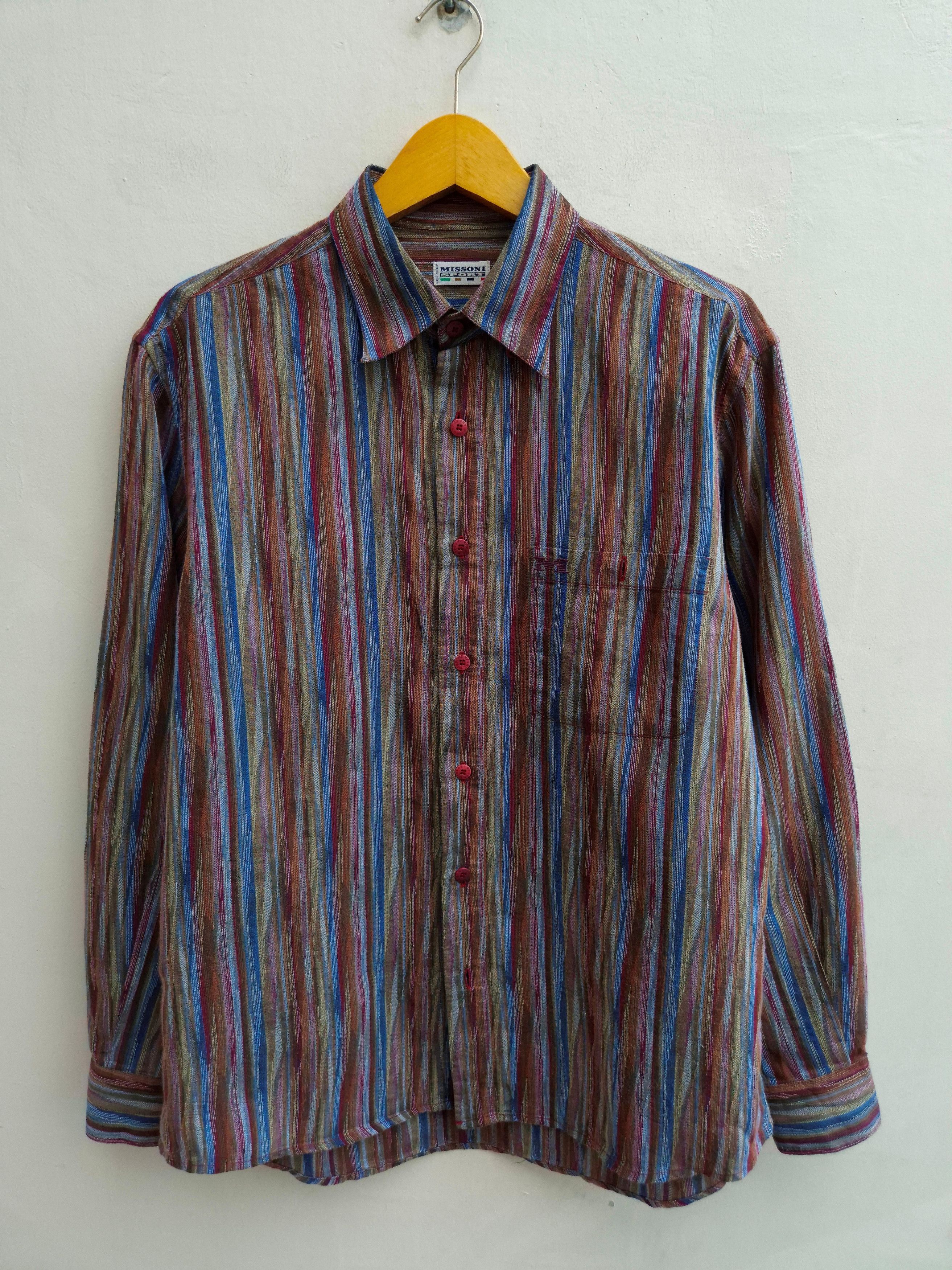 Missoni Missoni Slub Shirt Size US M / EU 48-50 / 2 - 1 Thumbnail
