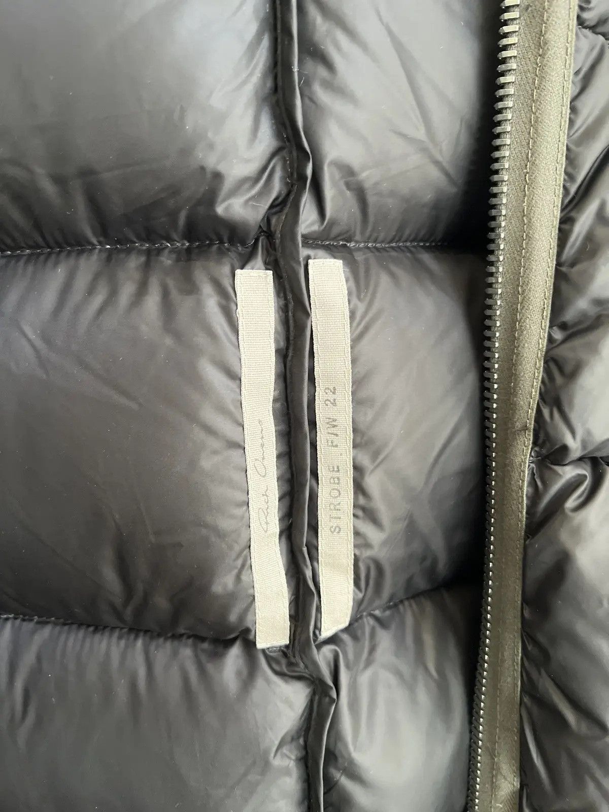 Rick Owens Gimp Puffer Jacket Strobe Size US M / EU 48-50 / 2 - 3 Thumbnail