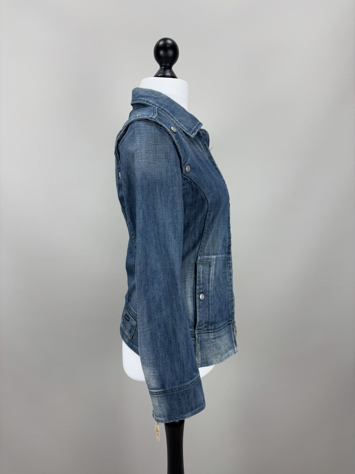 Diesel Womens vintage denim jacket vest 2in1 Diesel Size S Size S / US 4 / IT 40 - 6 Thumbnail