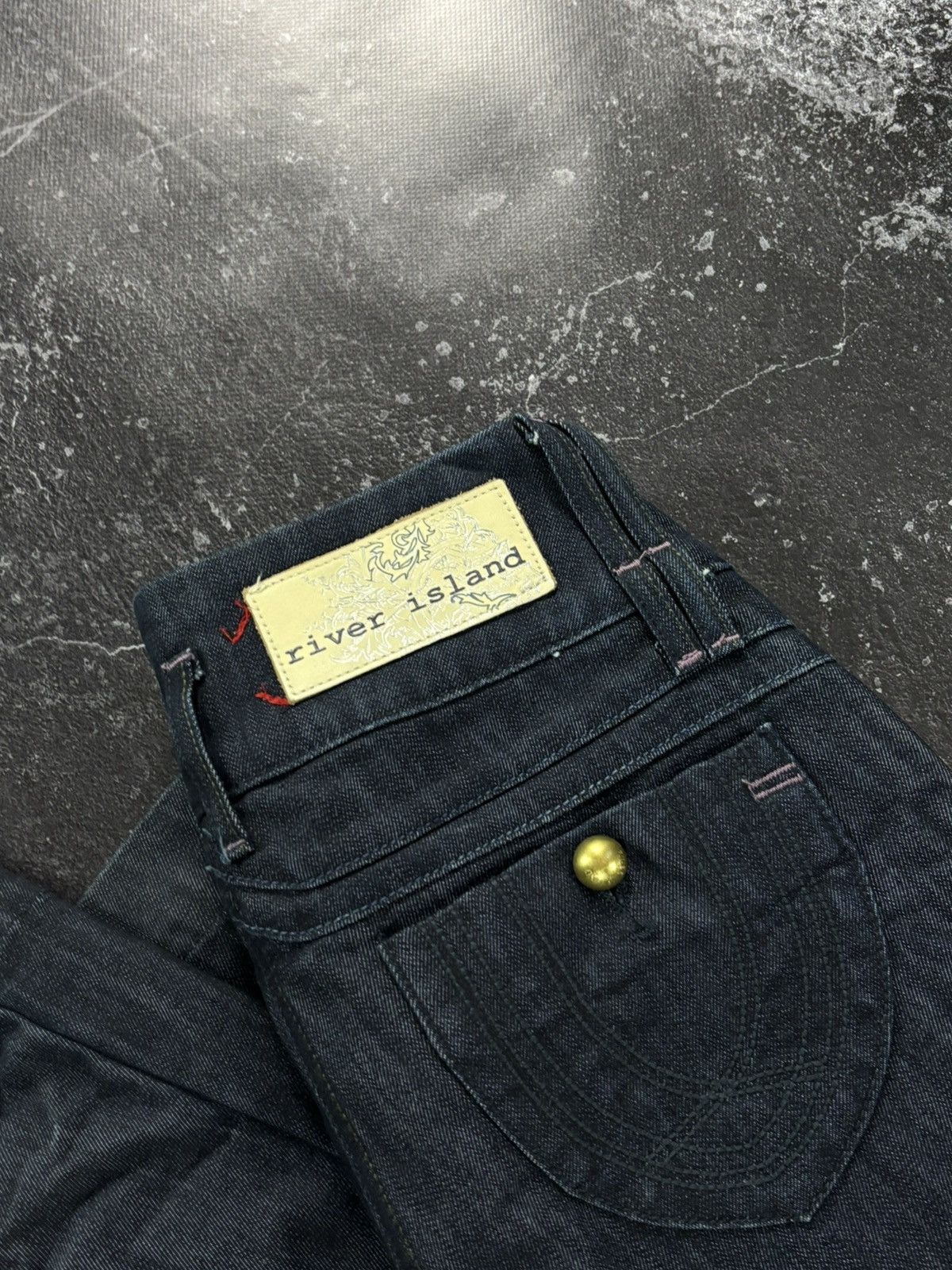 Vintage Low-rise Bell-bottom jeans Size 30" / US 8 / IT 44 - 7 Thumbnail