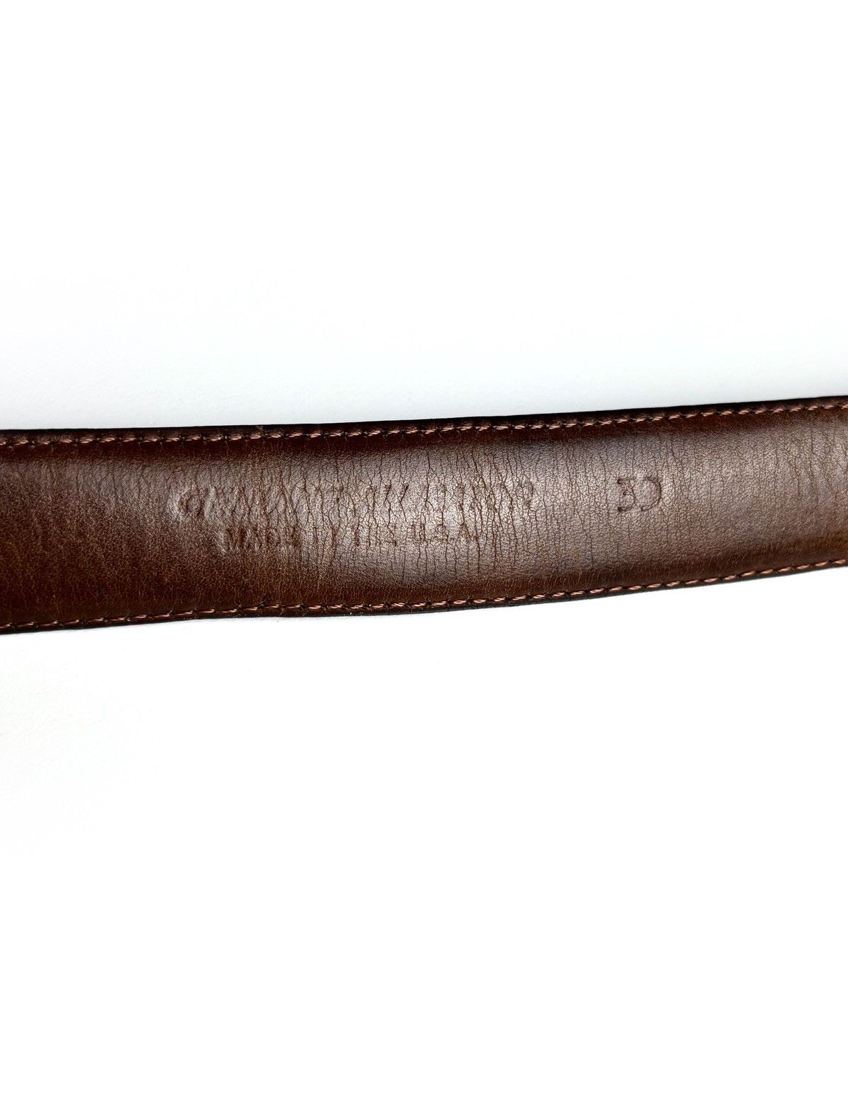 Sterling Silver Giselle 4 Piece 14k Gold .925 Silver Alligator Leather Belt Size ONE SIZE - 9 Thumbnail