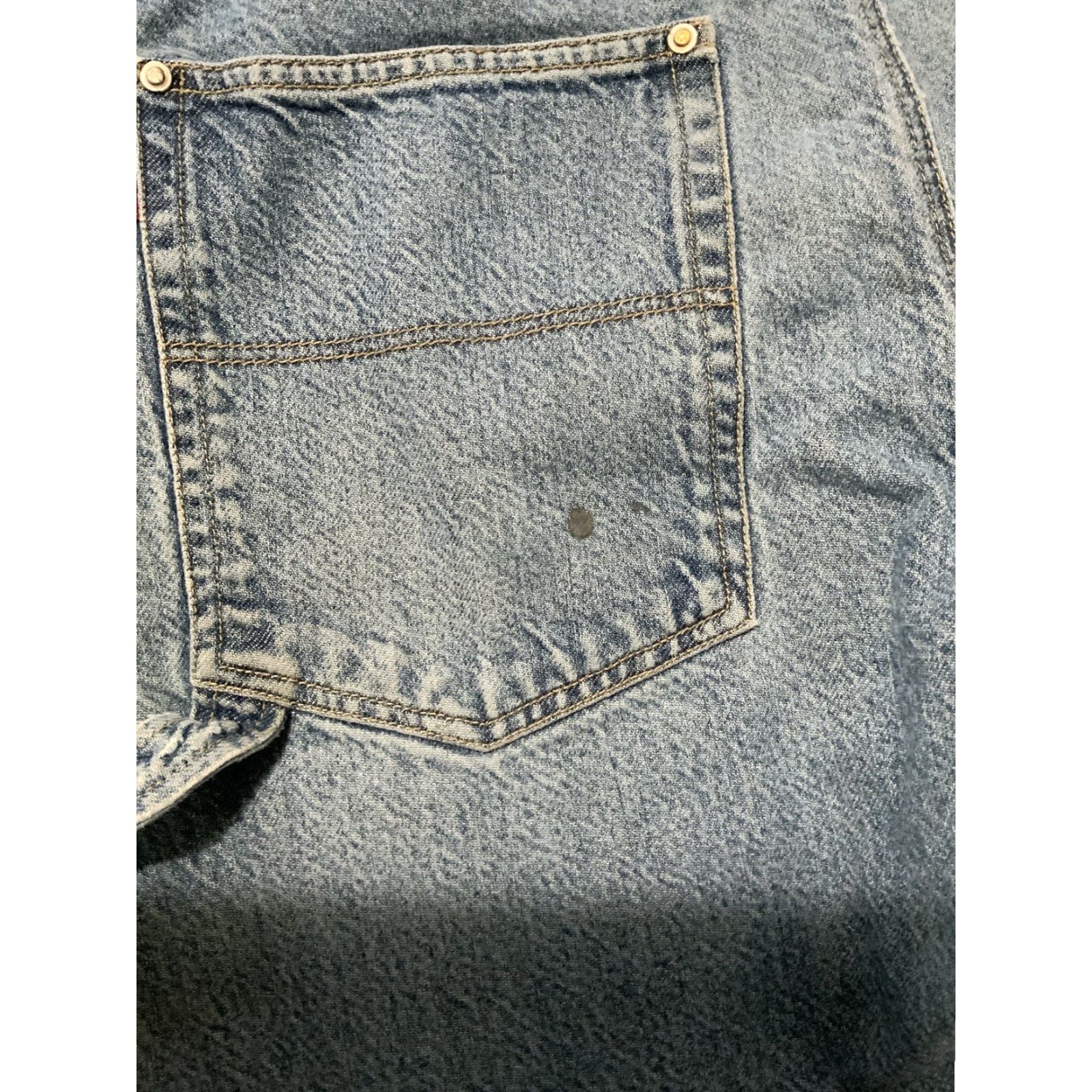 Vintage VINTAGE APCO Utility Carpenter Jeans Grunge Denim 34 Men's Blue 30 Inseam 8.5 Leg Opening 41.5 Inseam 30 1990s 2000s Mens Size US 34 / EU 50 - 7 Thumbnail