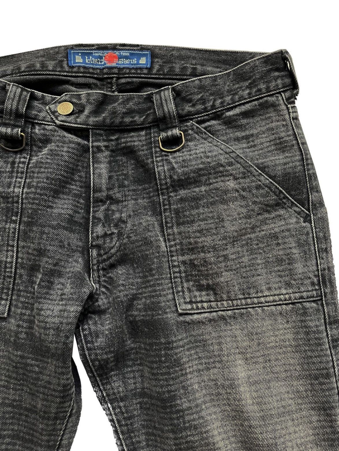 Blackmeans Blackmeans SS15 Yokoshima Damaged Denim Size US 30 / EU 46 - 5 Thumbnail