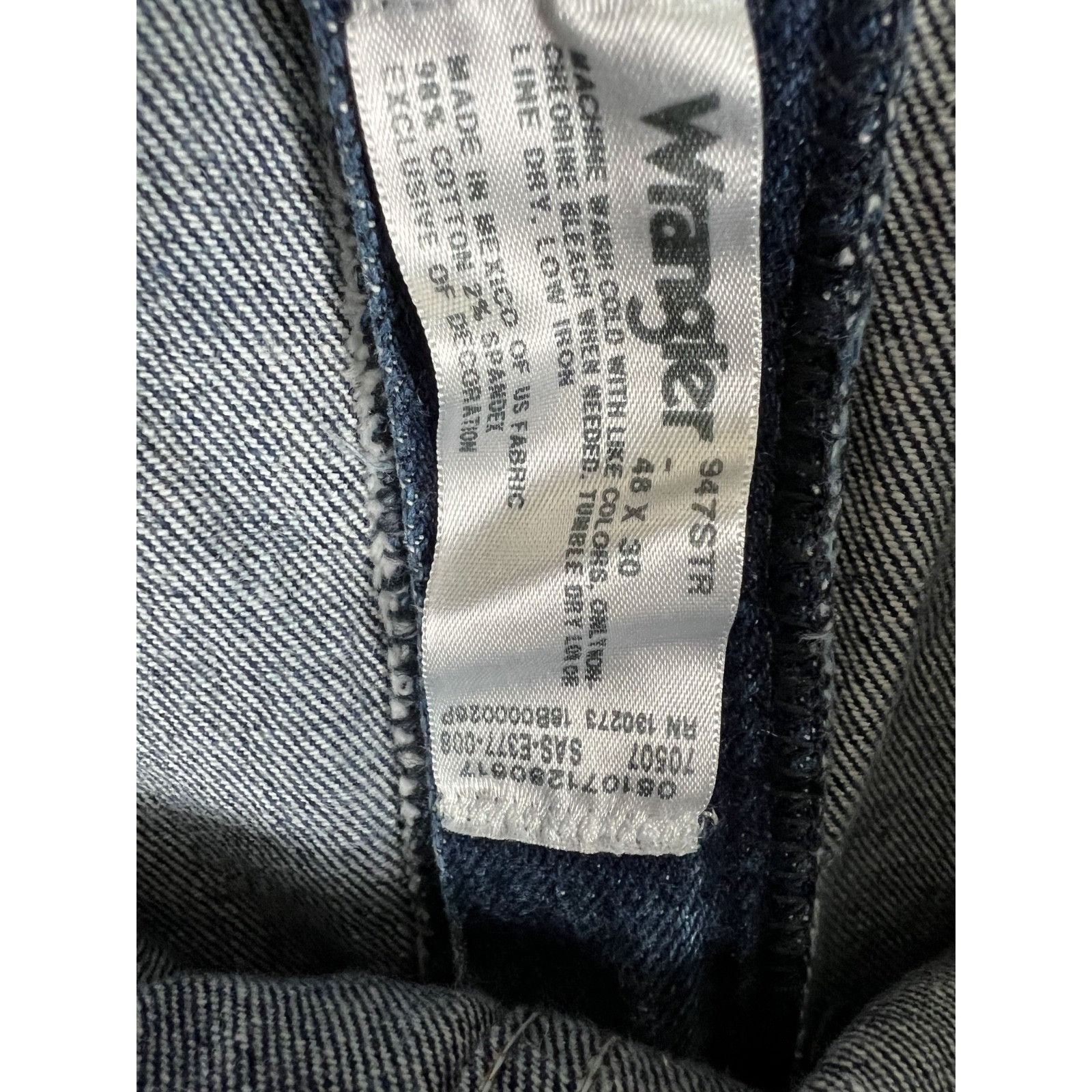 Wrangler Vintage Wrangler Regular Fit Cowboy Blue Denim Jeans Men's S Size US 44 / EU 60 - 6 Thumbnail