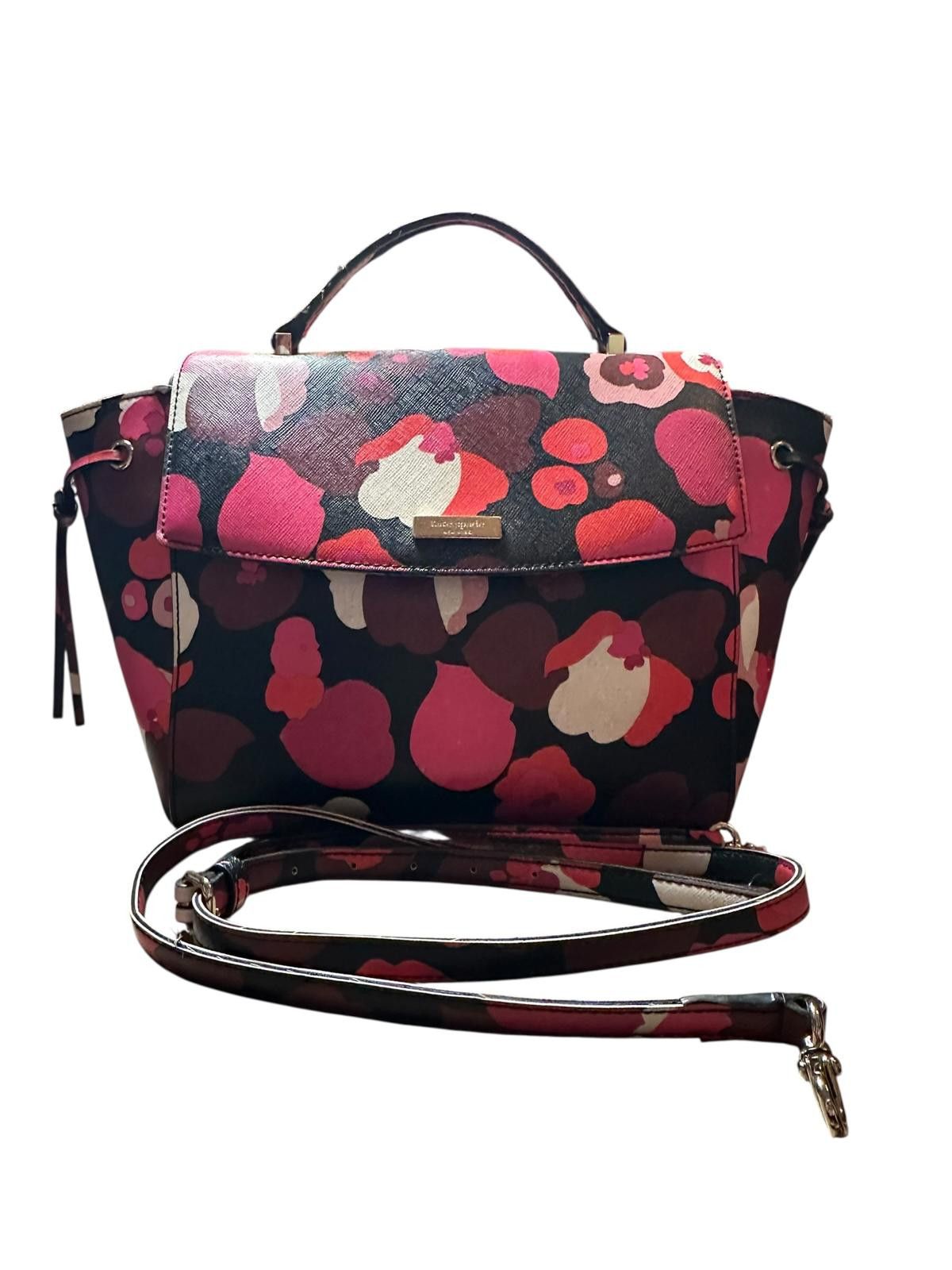 Other Kate Spade Floral Satchel Crossbody EUC Size ONE SIZE - 1 Thumbnail