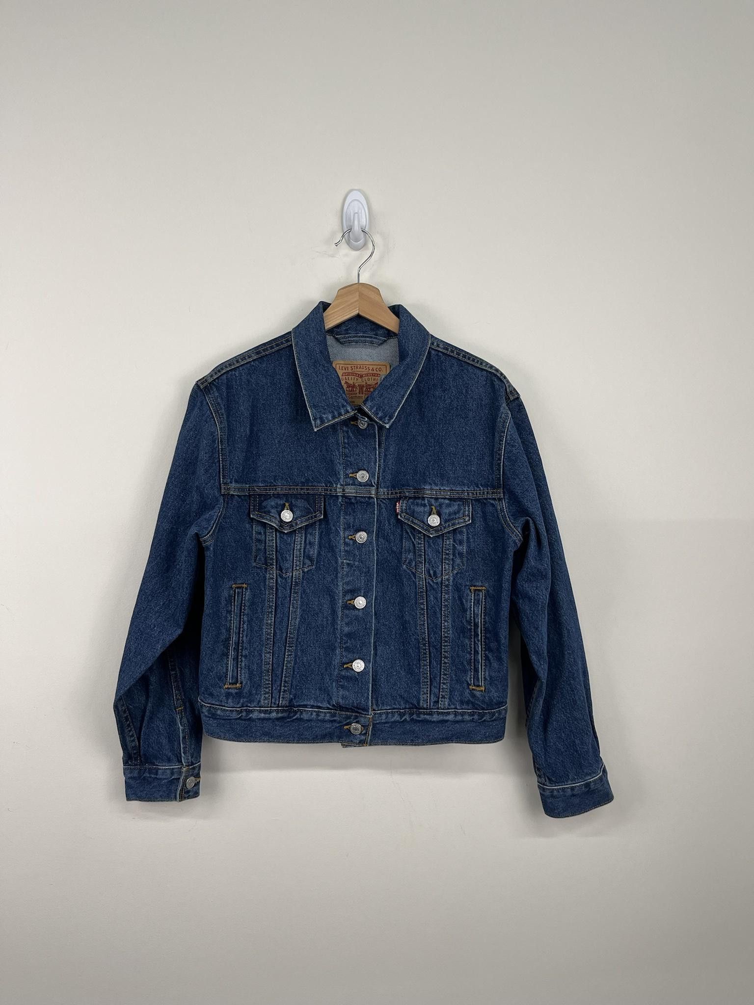 Levi's Vintage Clothing Vintage 90's Levis Trucker Jacket Size US M / EU 48-50 / 2 - 1 Thumbnail