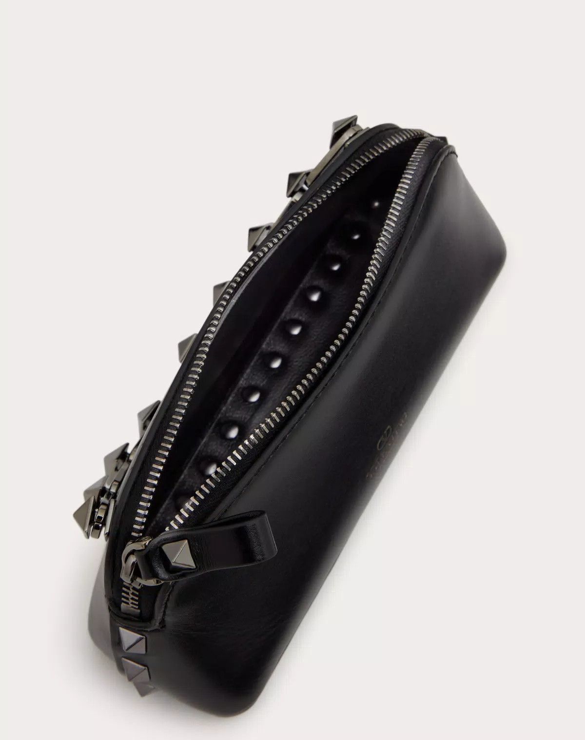 Valentino o1s1wg111125 Size: OS / Mini Rockstud Shiny Calfskin Clutch Size ONE SIZE - 6 Thumbnail