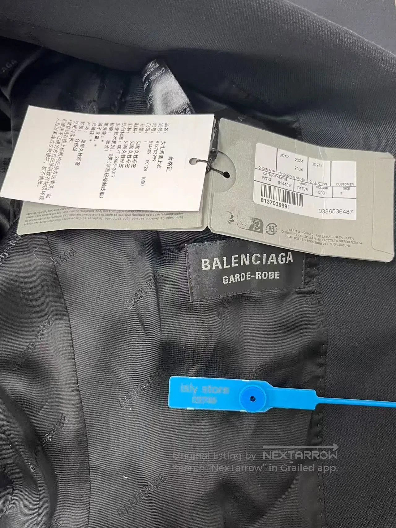 Balenciaga Balenciaga Black Single. Size US S / EU 44-46 / 1 - 4 Thumbnail