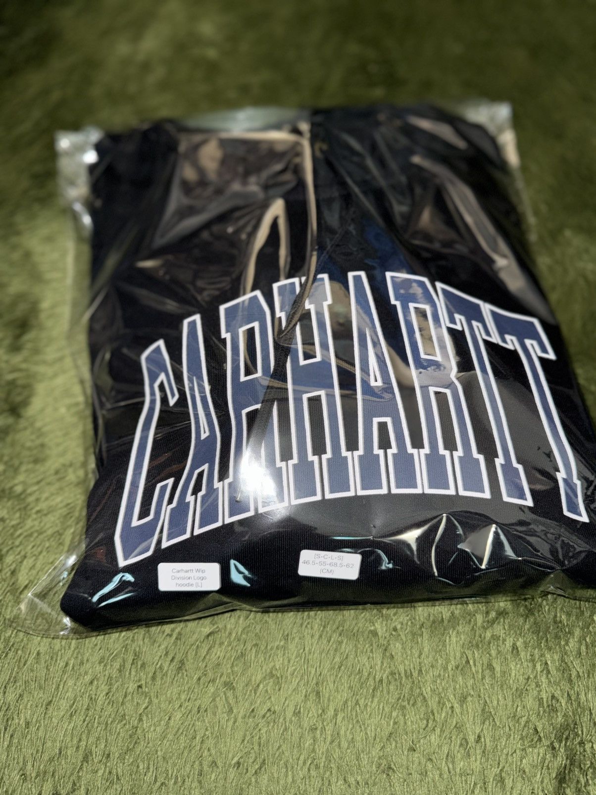 Carhartt Wip [L] Carhartt WIP Division Logo Print Hoodie Black Size US L / EU 52-54 / 3 - 11 Thumbnail