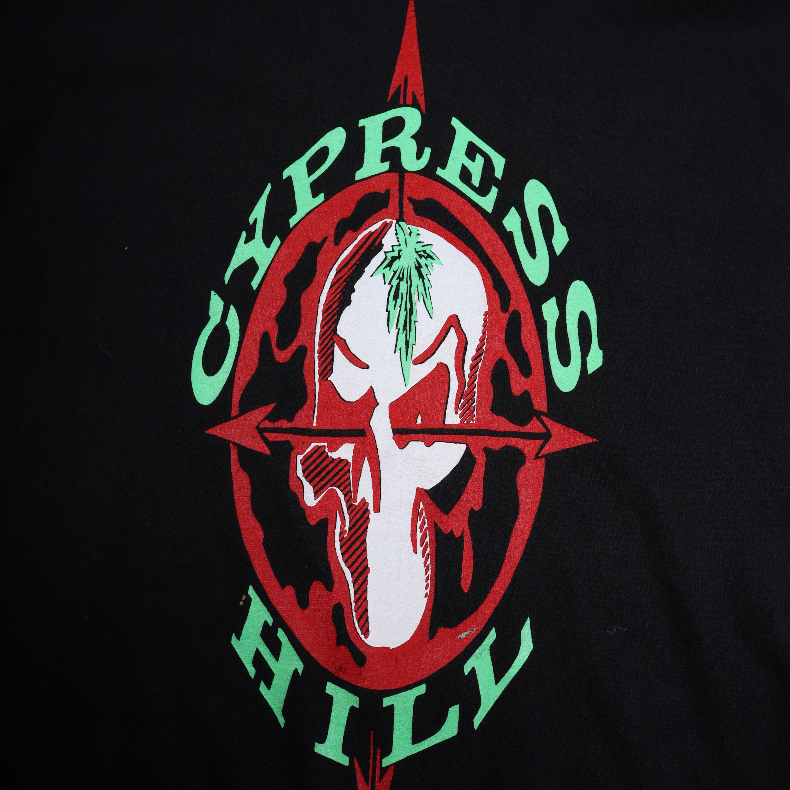 Vintage Cypress Hill Vintage Dual Front & Back Graphic T-Shirt Size US XL / EU 56 / 4 - 5 Thumbnail