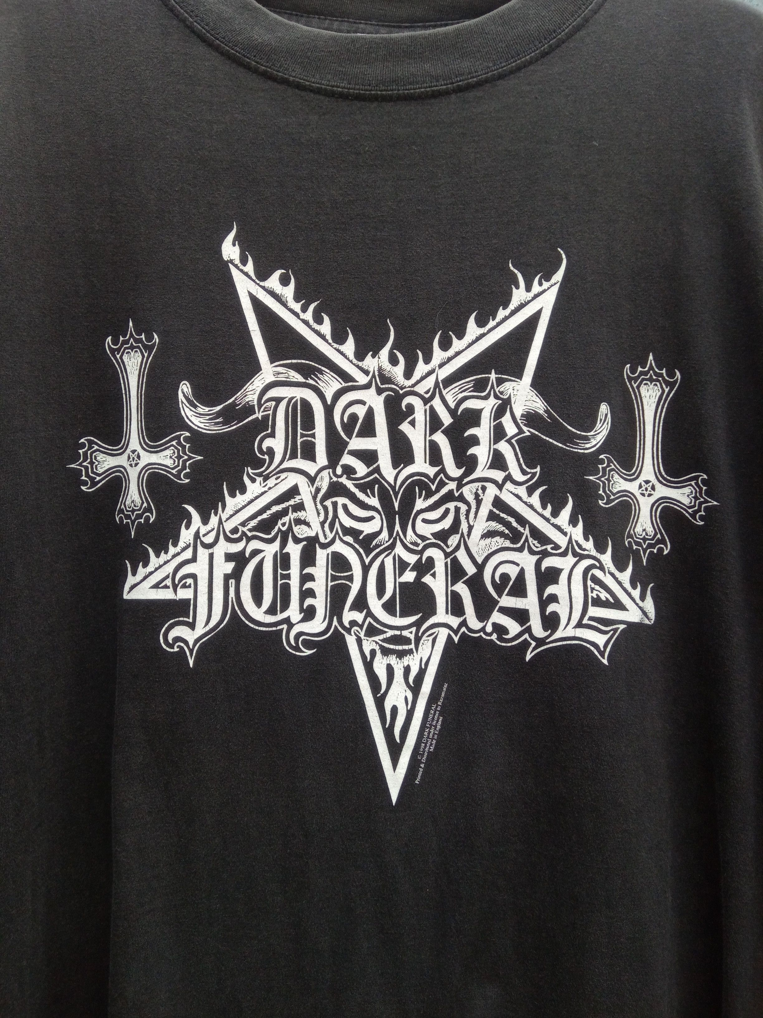 Band Tees × Vintage Vintage tour 1998 DARK FUNERAL bleed for satan tour '98 Size US XL / EU 56 / 4 - 2 Thumbnail