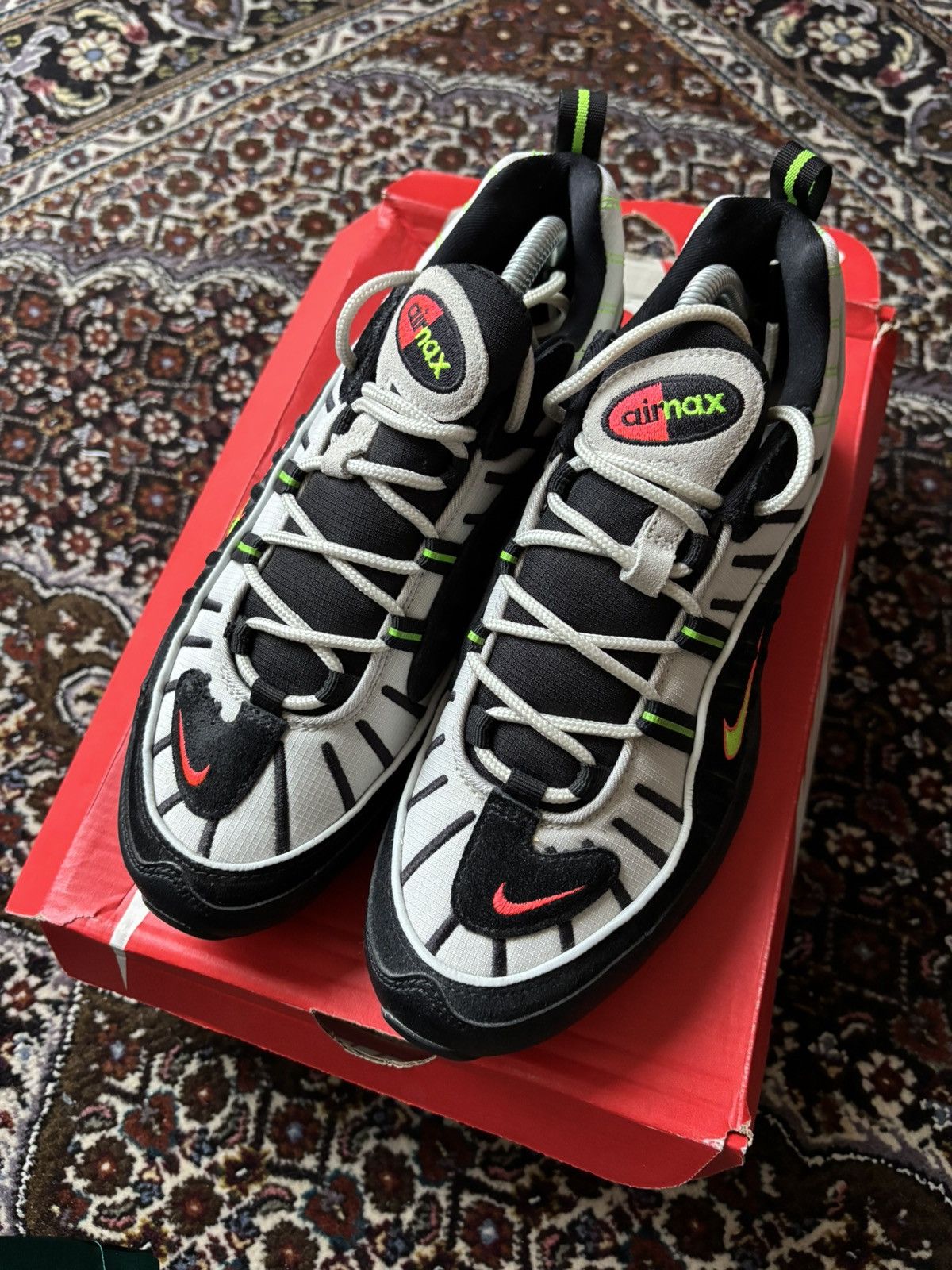 Nike Nike Air Max — Black/White/Volt Size US 8.5 / EU 41-42 - 7 Thumbnail