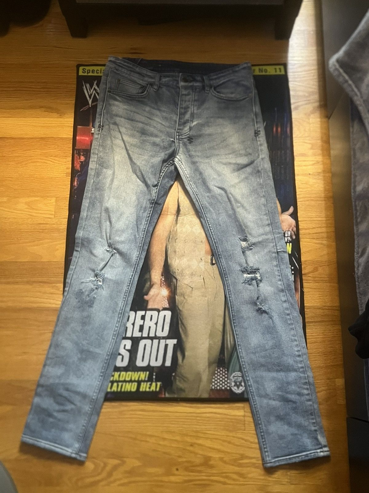 Ksubi Ksubi Chitch Philly Blue Jeans Size US 31 - 1 Thumbnail