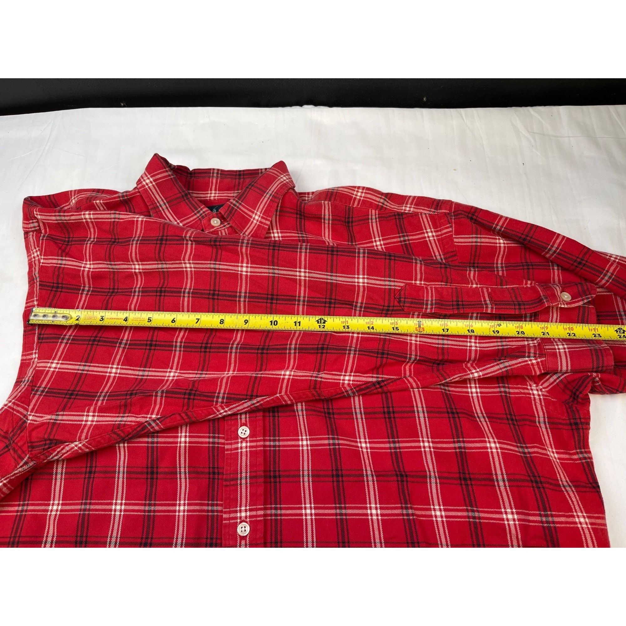 Ralph Lauren Ralph Lauren Blaire Men's Red Shirt/Button Up Sz L SKU 4355 Size L / US 10 / IT 46 - 8 Thumbnail