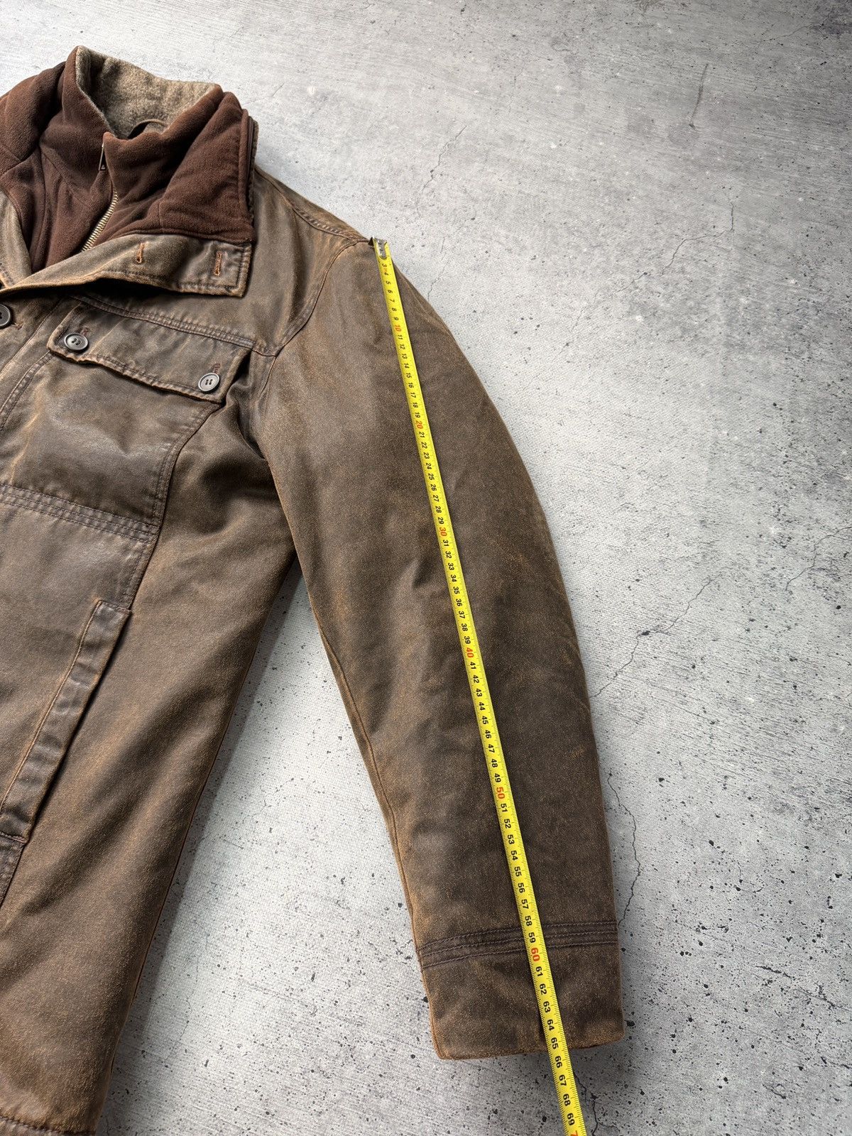 Marlboro Vintage Marlboro Classics Brown Jacket Made Italy Coat Size US XXL / EU 58 / 5 - 13 Thumbnail