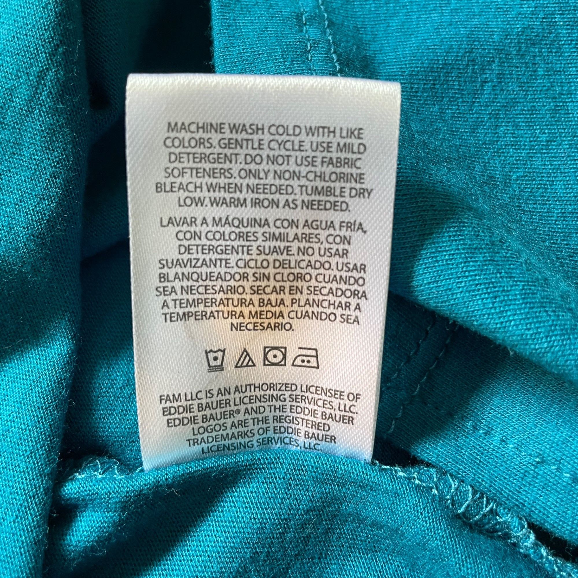 Eddie Bauer Eddie Bauer Womens Short Sleeve Soft T Shirt Tee Side Slits Size XL / US 12-14 / IT 48-50 - 6 Thumbnail