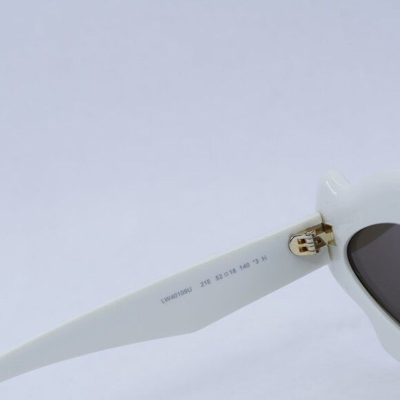 Loewe Loewe LW40109U 21E Sunglasses - Ivory Frame Size ONE SIZE - 8 Thumbnail