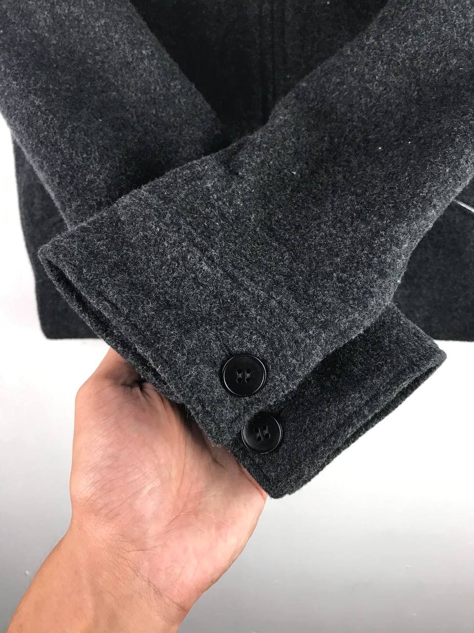 Vintage × agnes b. Vintage Agnes B Wool Jacket Luxury Design Size S / US 4 / IT 40 - 5 Thumbnail
