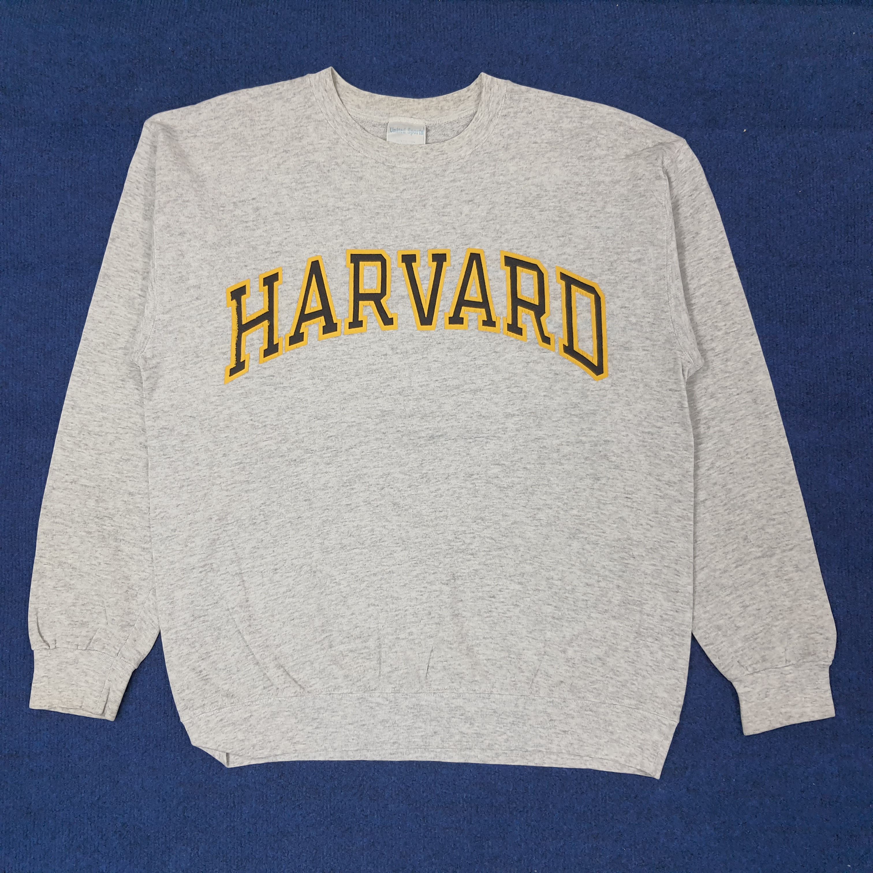 Vintage Vintage HARVARD College Sweatshirt C253N13 Size US M / EU 48-50 / 2 - 1 Thumbnail