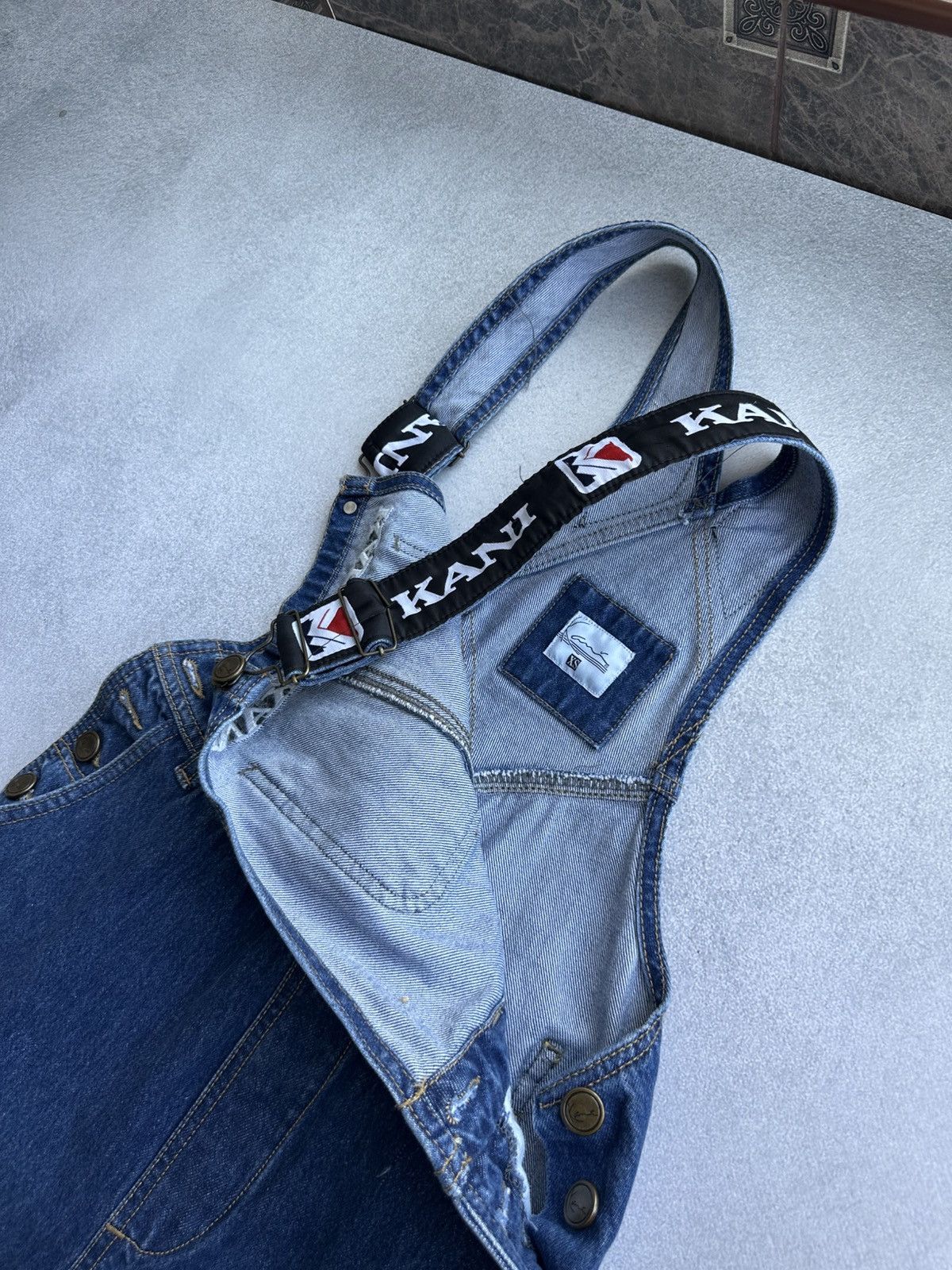 Karl Kani Vintage Karl Kani Denim Overalls 90s Hip-Hop Logo Size US 28 / EU 44 - 8 Thumbnail