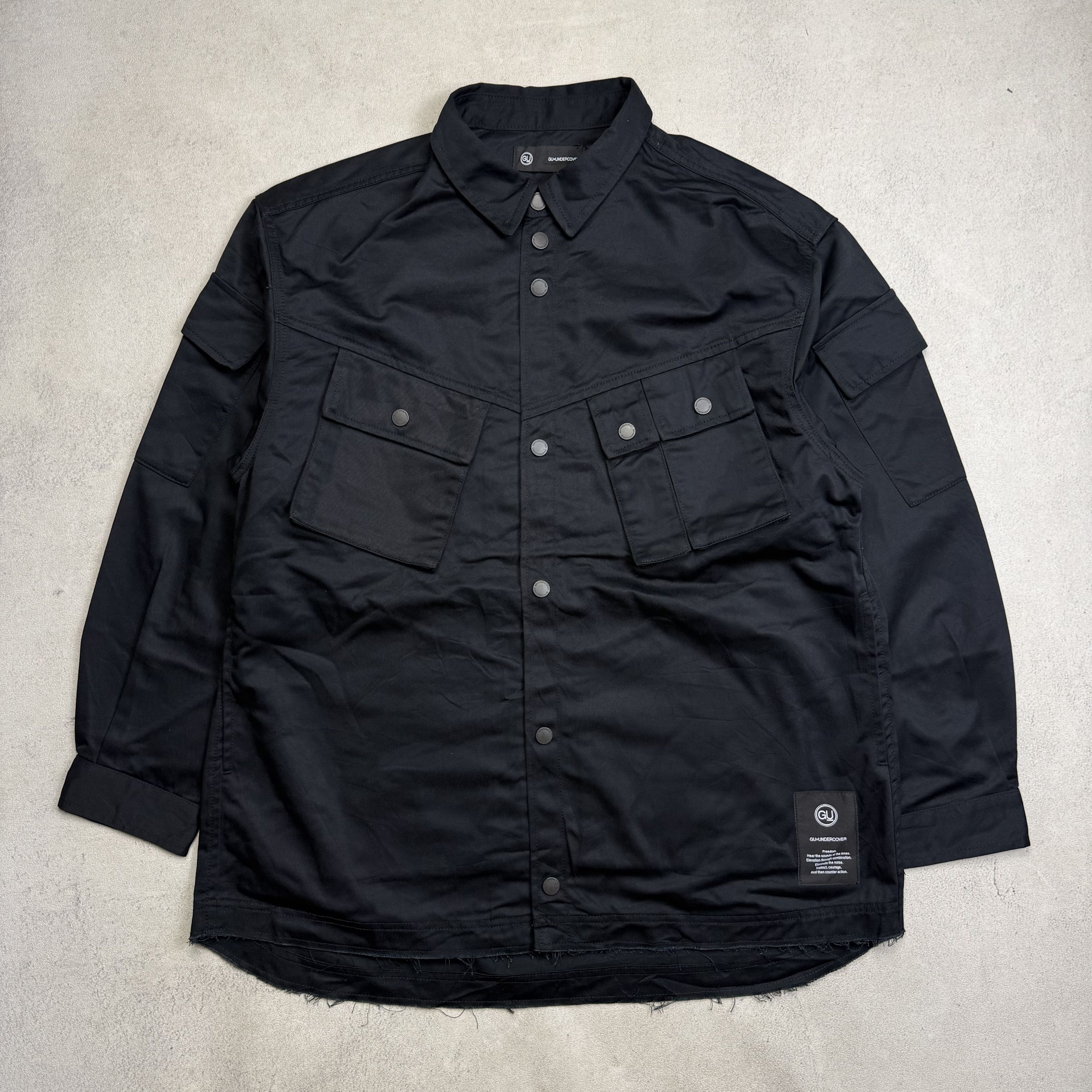 GU × Undercover Undercover GU Tactical Utility Cargo Jacket Size US XL / EU 56 / 4 - 1 Thumbnail