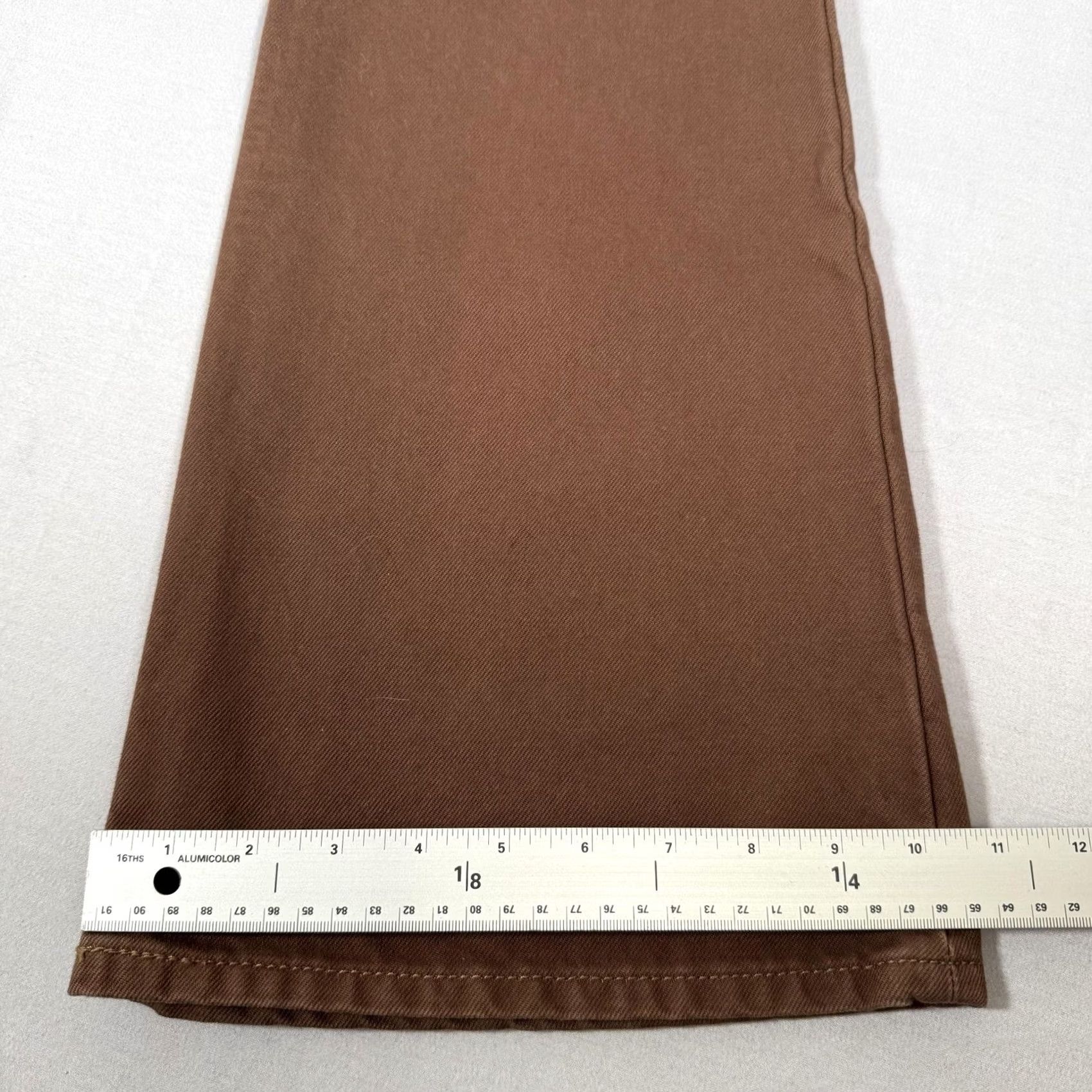 Levi's Levis Jeans Womens 27x32 Brown 70s High Flare Bell Bottom Denim Pants Western Jeans Size 27" / US 4 / IT 40 - 5 Thumbnail