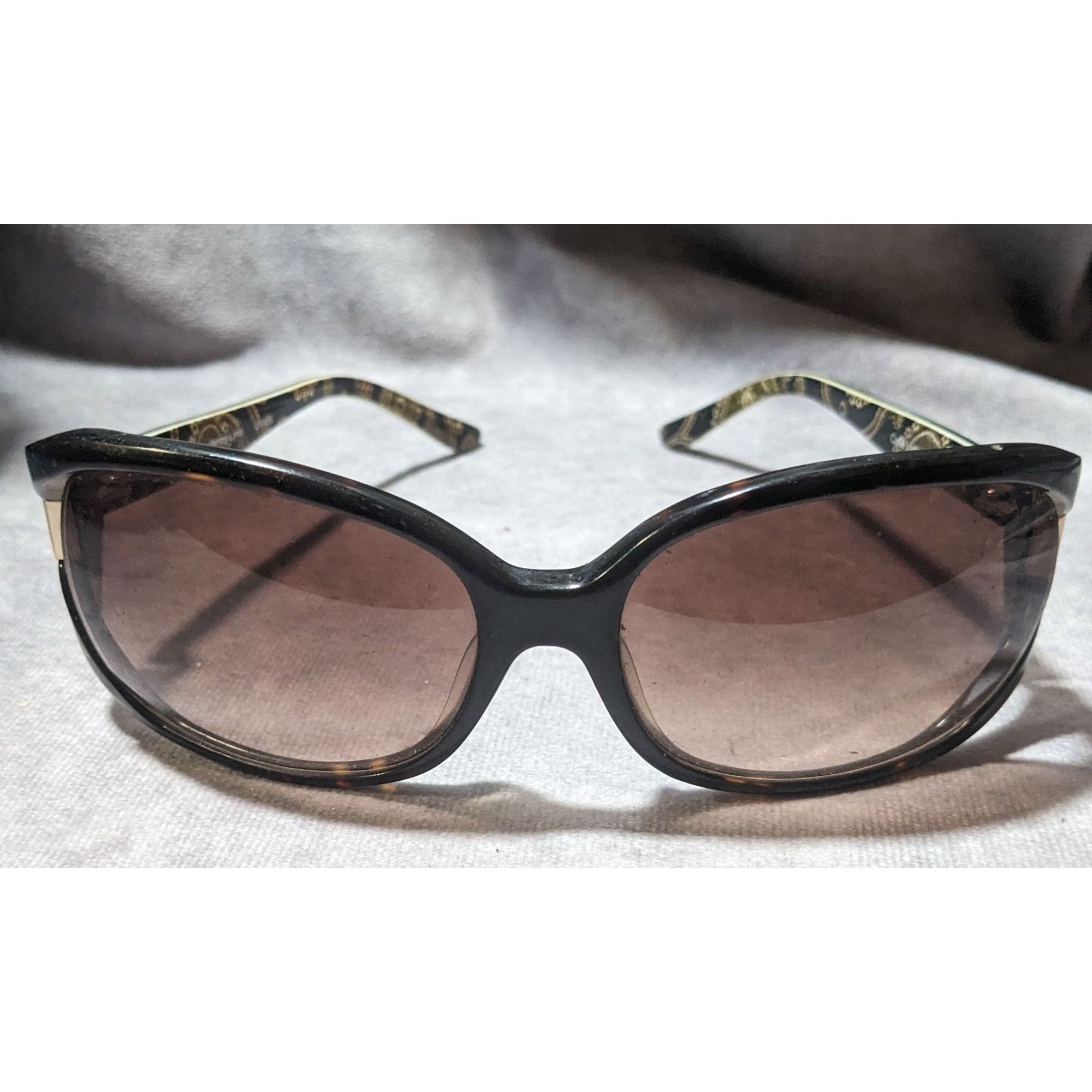 Vera Bradley Vera Bradley Jenn Lynn Caffe Latte Paisley Sunglasses Size ONE SIZE - 1 Thumbnail