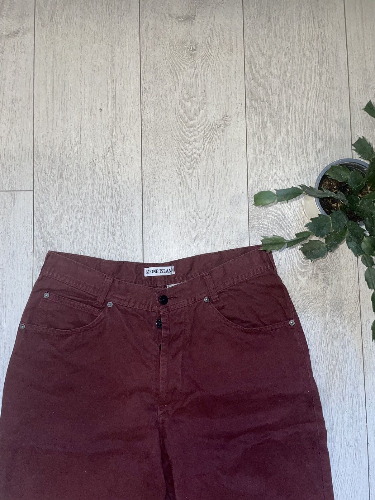 Massimo Osti × Stone Island Stone Island Marina Pants Vintage 1997 Size US 32 / EU 48 - 4 Thumbnail