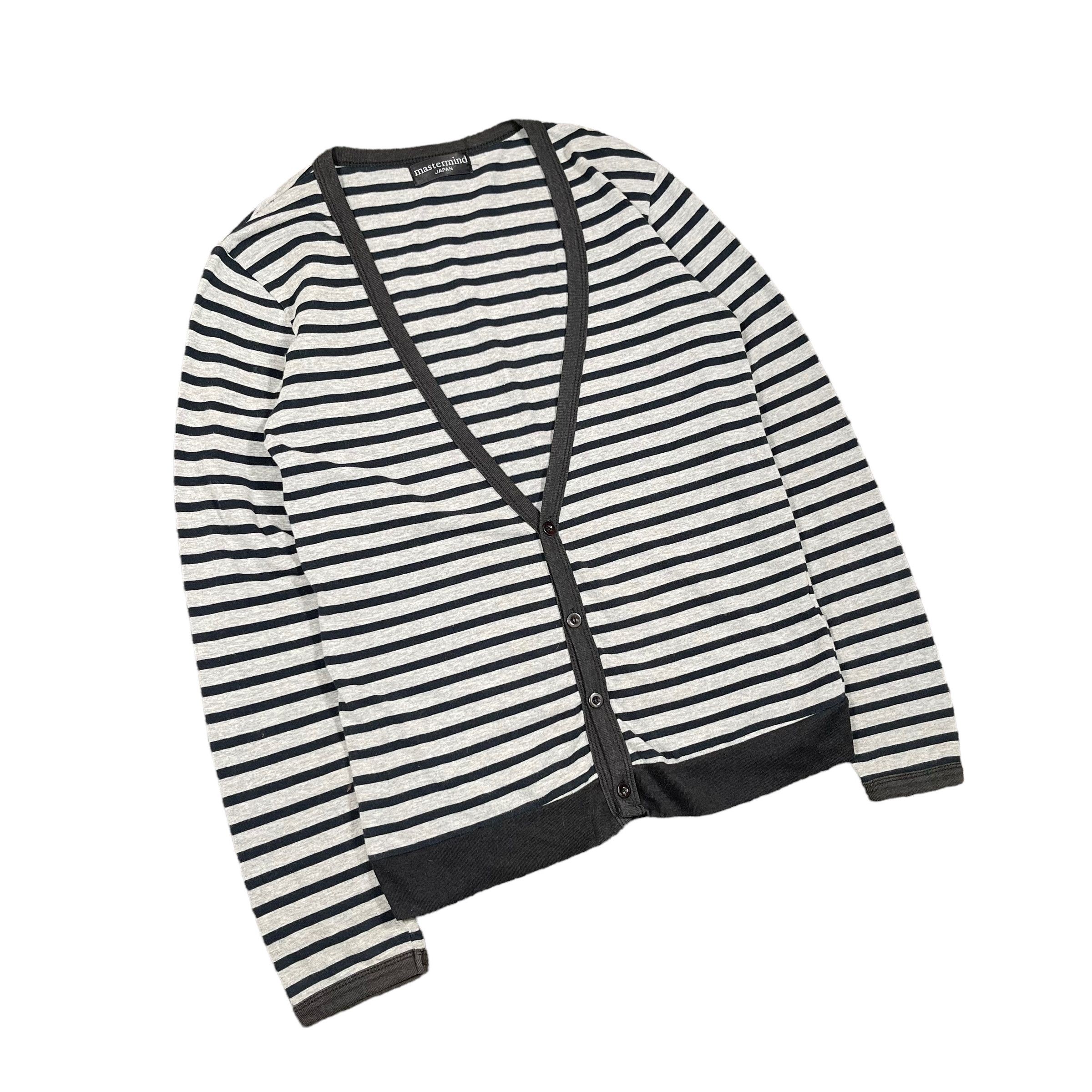 Mastermind Japan Mastermind Japan Stiped Cardigan Size US M / EU 48-50 / 2 - 2 Thumbnail