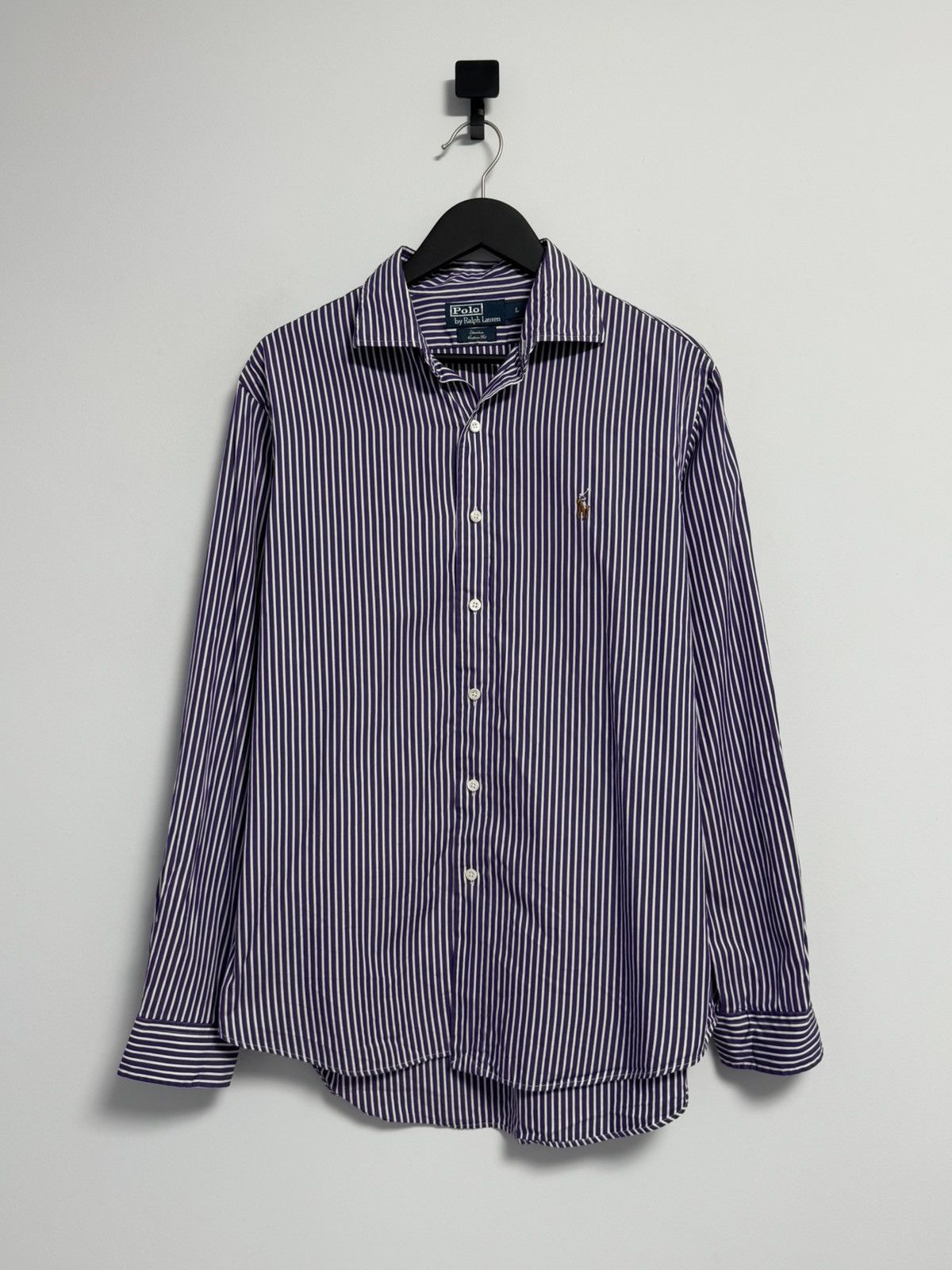 Polo Ralph Lauren Vintage Button Up T-Shirt Y2K style rare