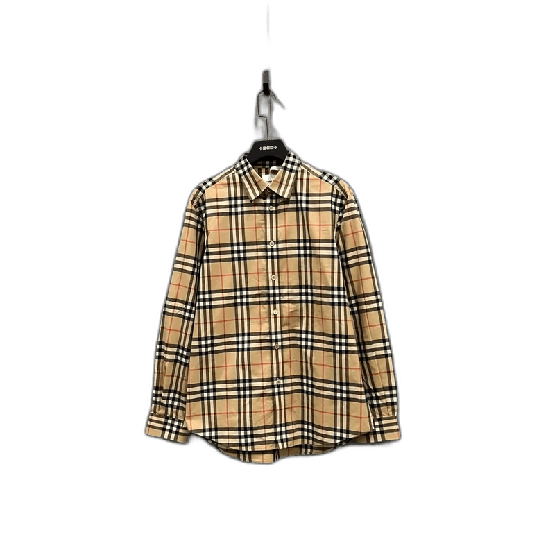 Burberry Burberry Classic Plaid Long Sleeve Shirt Size US L / EU 52-54 / 3 - 1 Thumbnail