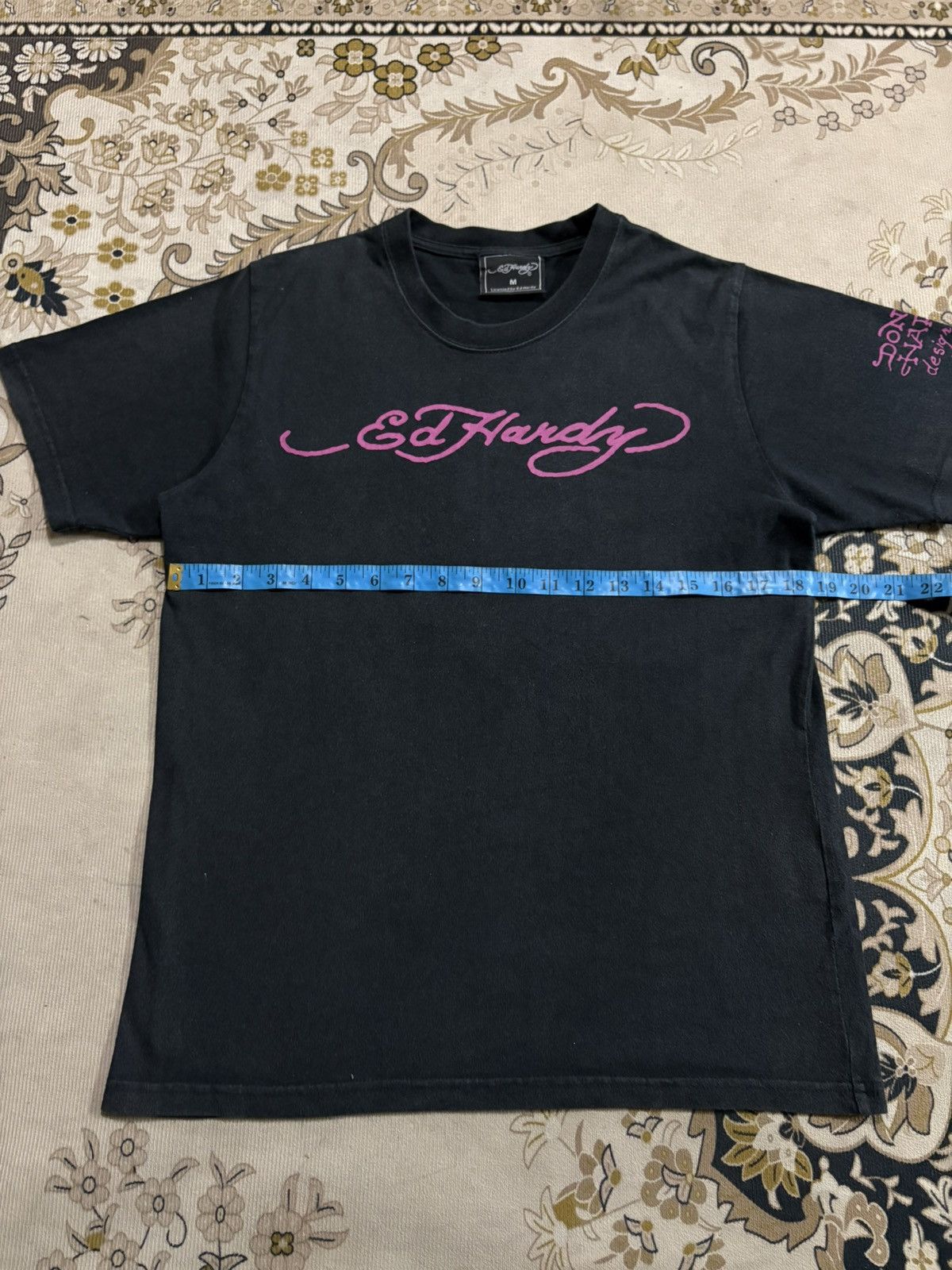 Ed Hardy Vintage Ed Hardy Over Print Tee Size US M / EU 48-50 / 2 - 11 Thumbnail