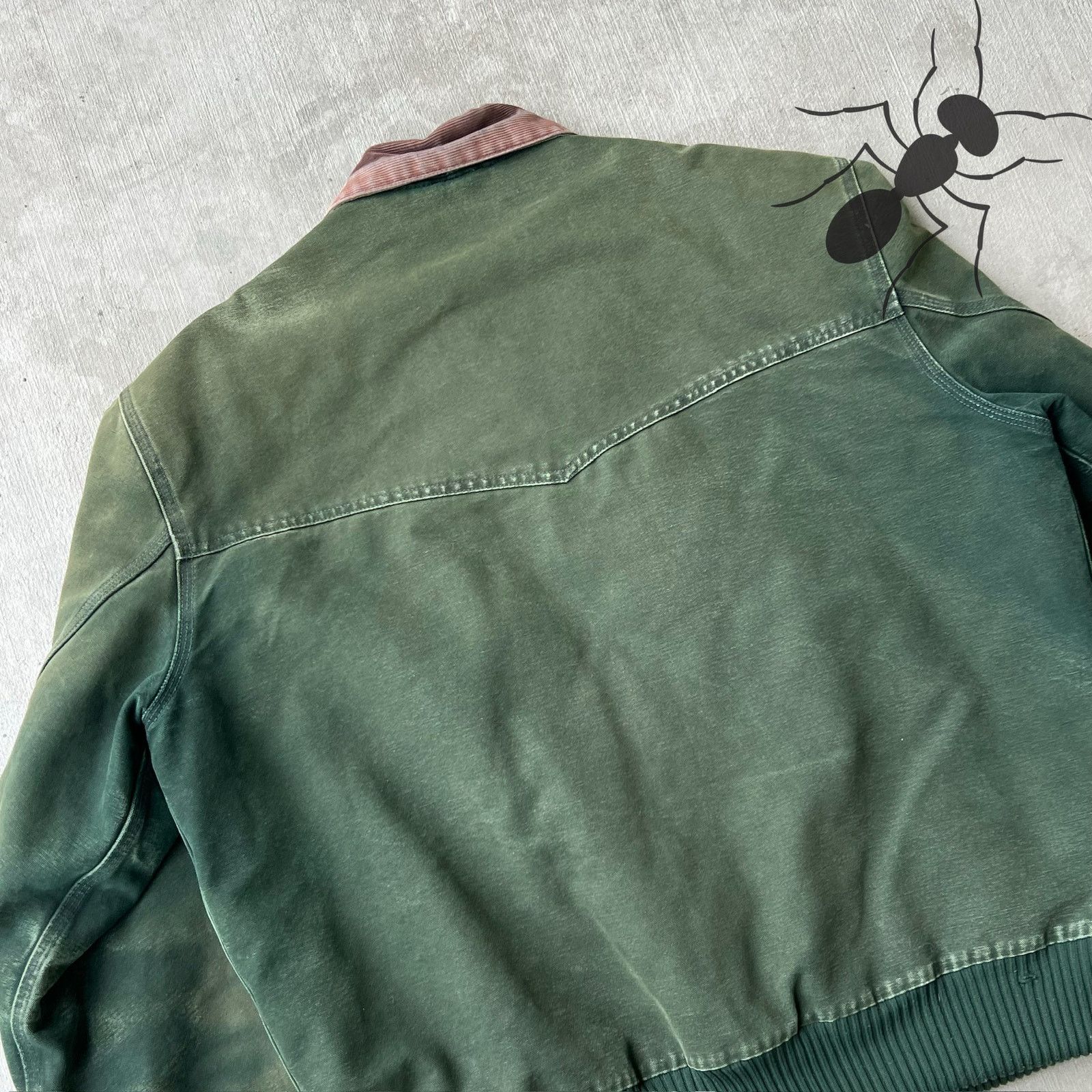 Carhartt × Vintage Carhartt J14 SPC green santa fe work wear jacket Size US XL / EU 56 / 4 - 5 Thumbnail