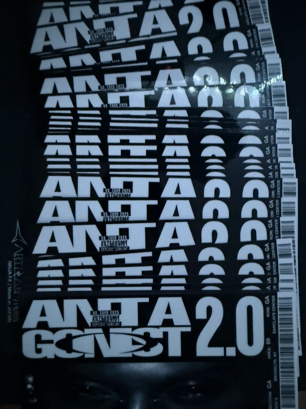 Other Playboi Carti Physical Ticket Size ONE SIZE - 3 Thumbnail