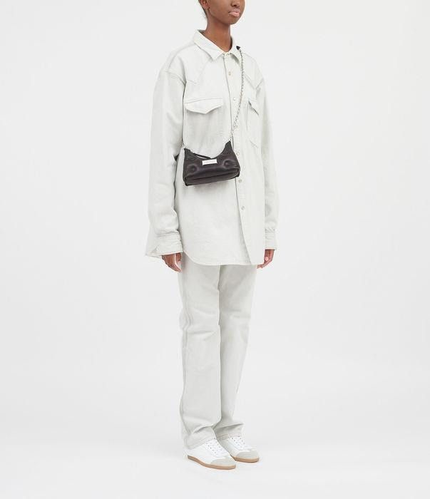 Maison Margiela o1bcso1str0526 Size: OS / Glam Slam Hobo Micro Bag in Black Size ONE SIZE - 3 Thumbnail