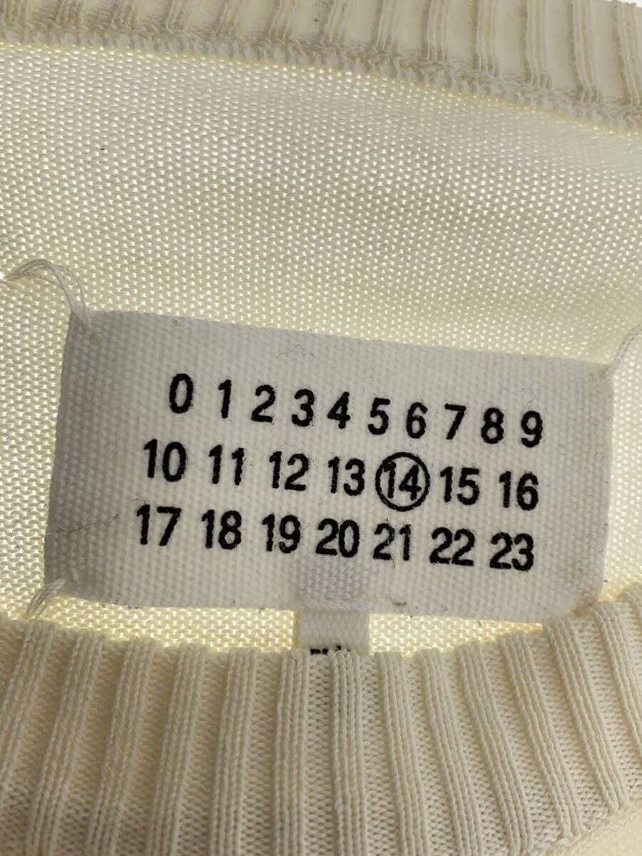 Maison Margiela Ribbed Elbow Cotton Knit Sweater Size US M / EU 48-50 / 2 - 5 Thumbnail